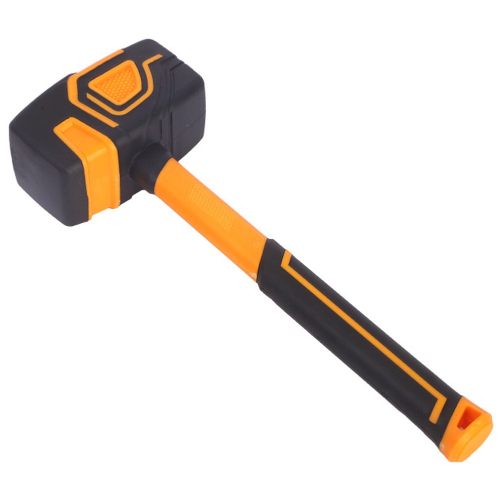 Multifunctional Rubber Hammer Tile Soft Rubber Percussion Hammer Square8140