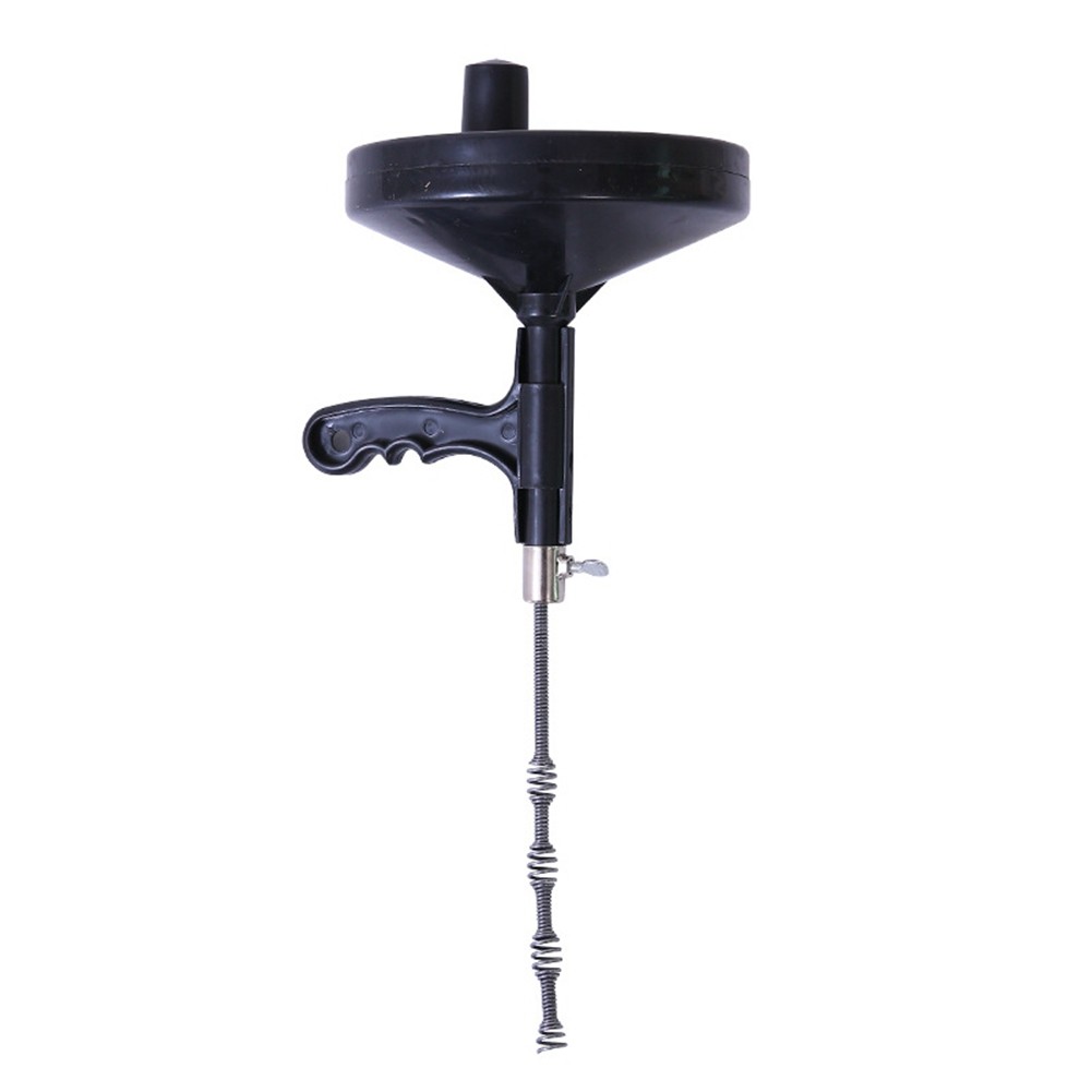 Plumbing Snake Auger, Heavy Duty Pipe Clog Remover with Gloves,for7716