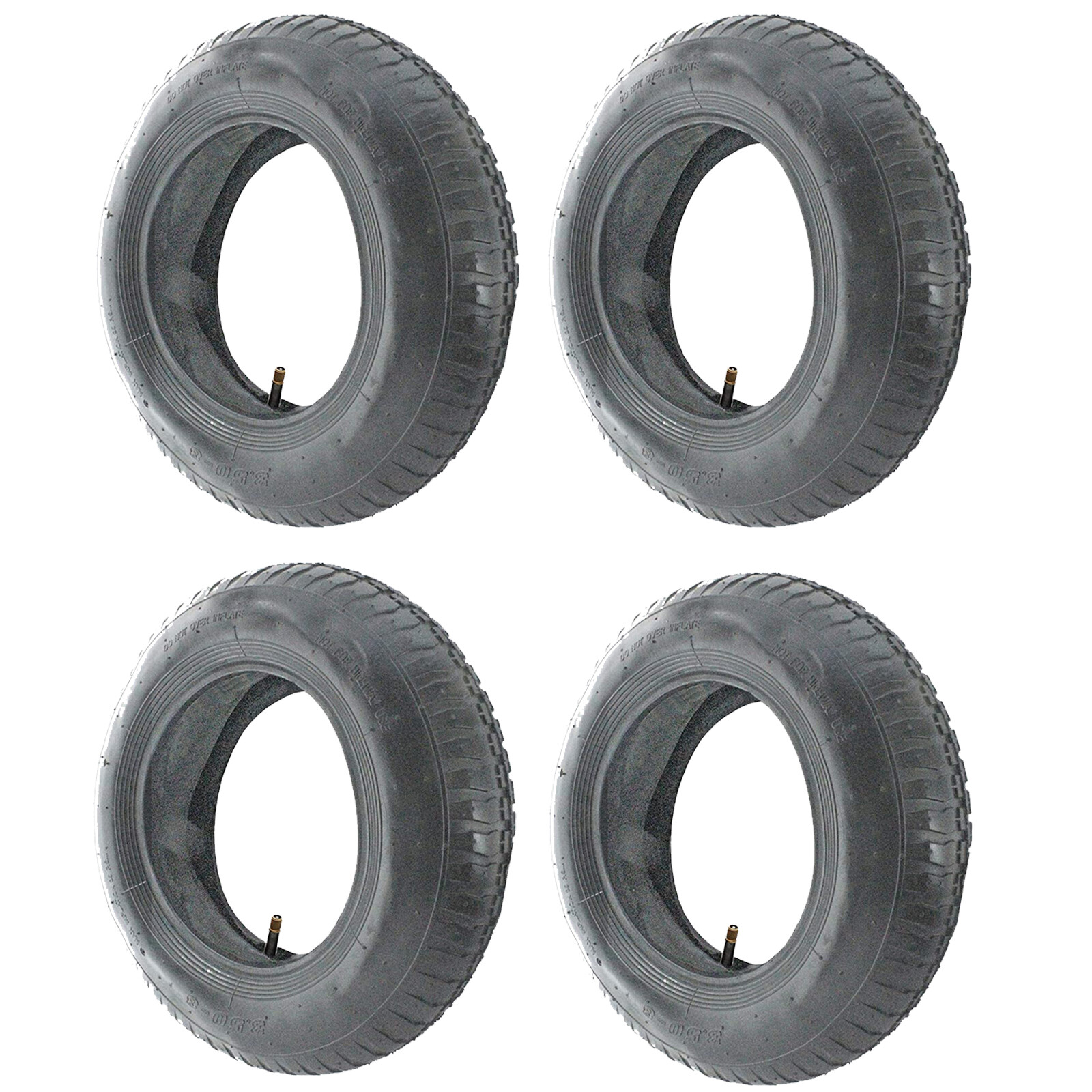 Garden Tipper Trailer Wheel Inner Tube Tyre 3.50 - 8 Rubber Innertube 35 PSi x 4