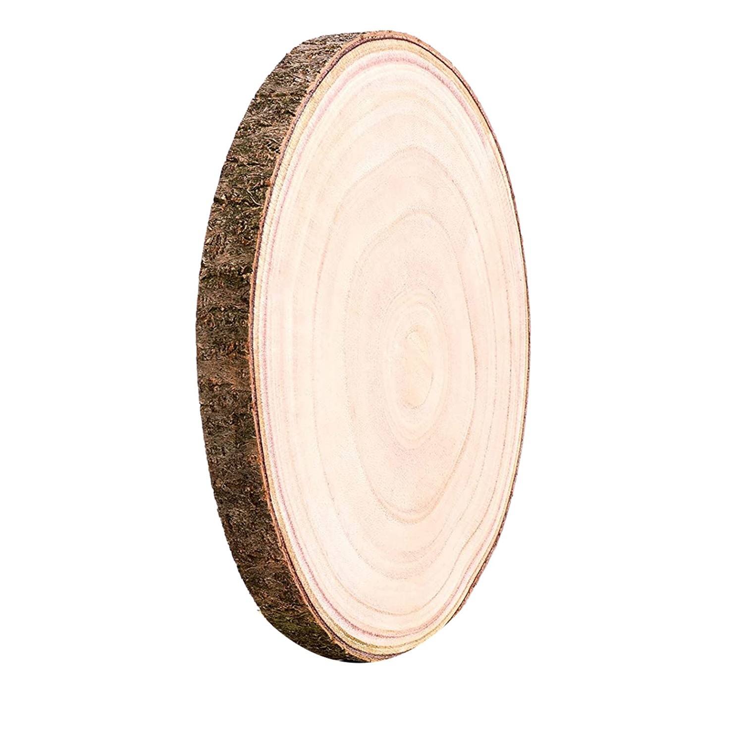 3 Pcs 10-12 Inch Wood Slices for Centerpieces, Wood Rounds for Wedding9803