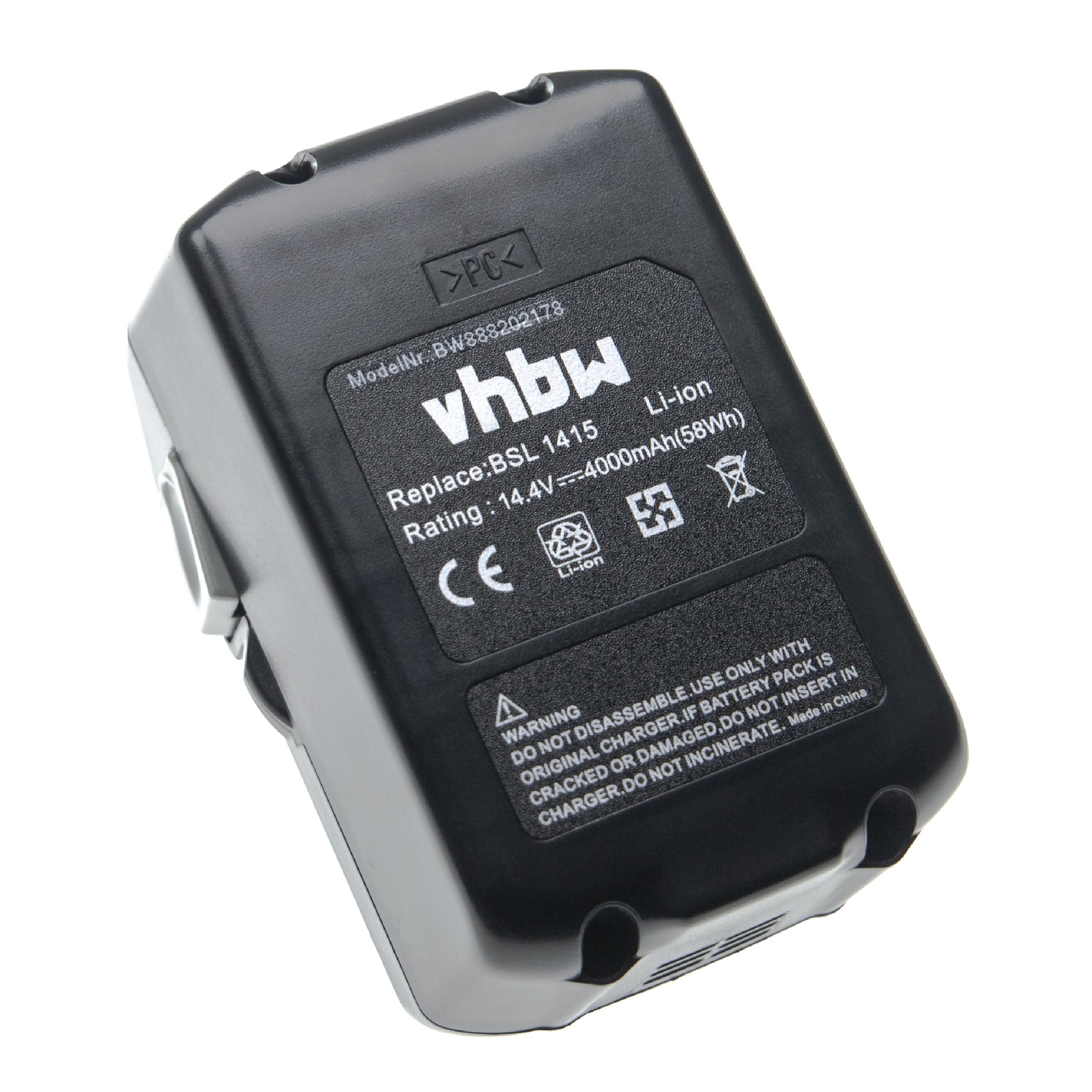 Battery for Hitachi Hikoki WH 14DCL WH 14DSL2 WM 14DBL WP 14DSL WR 14DBAL 14.4V