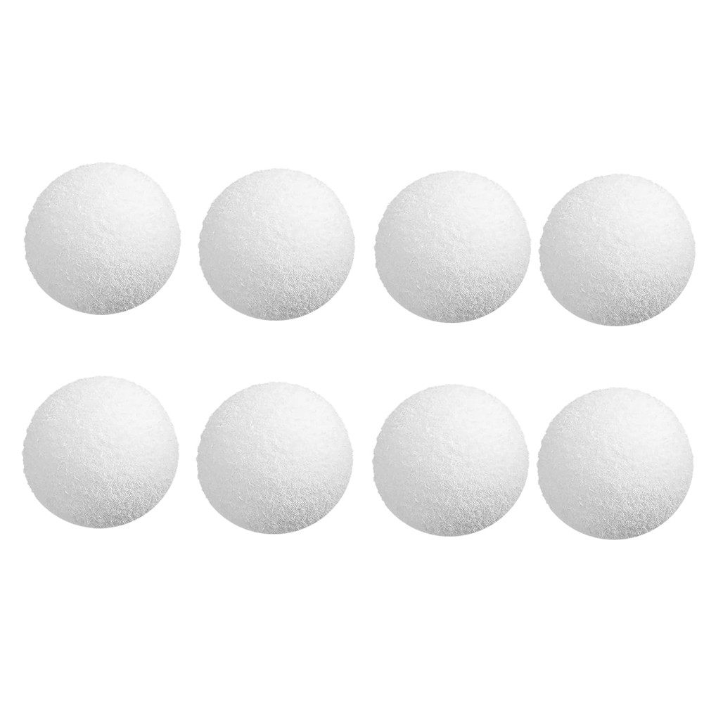 3X(8PCS Scum Balls for Spas Pool Scum Absorber, Oil1196