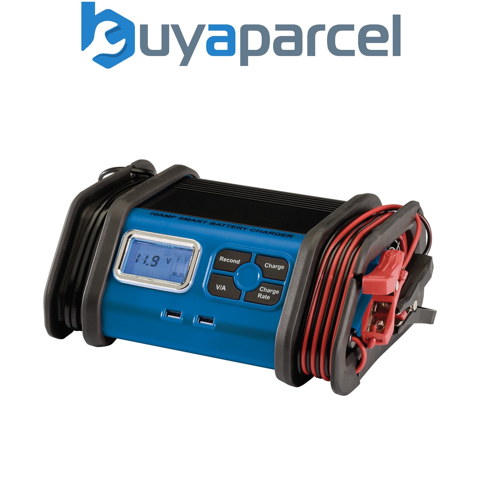 Draper 53168 12V Battery Charger, 10A