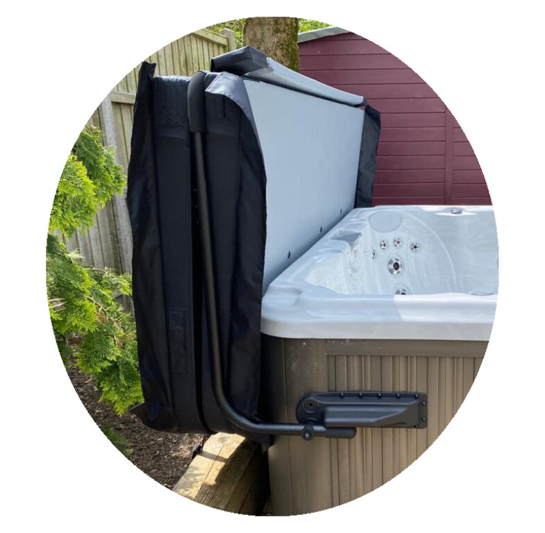 Happy Hot Tubs Side Mount Hot Tub Cover Lifter Arm Bar Holder Covermate Spa Spas