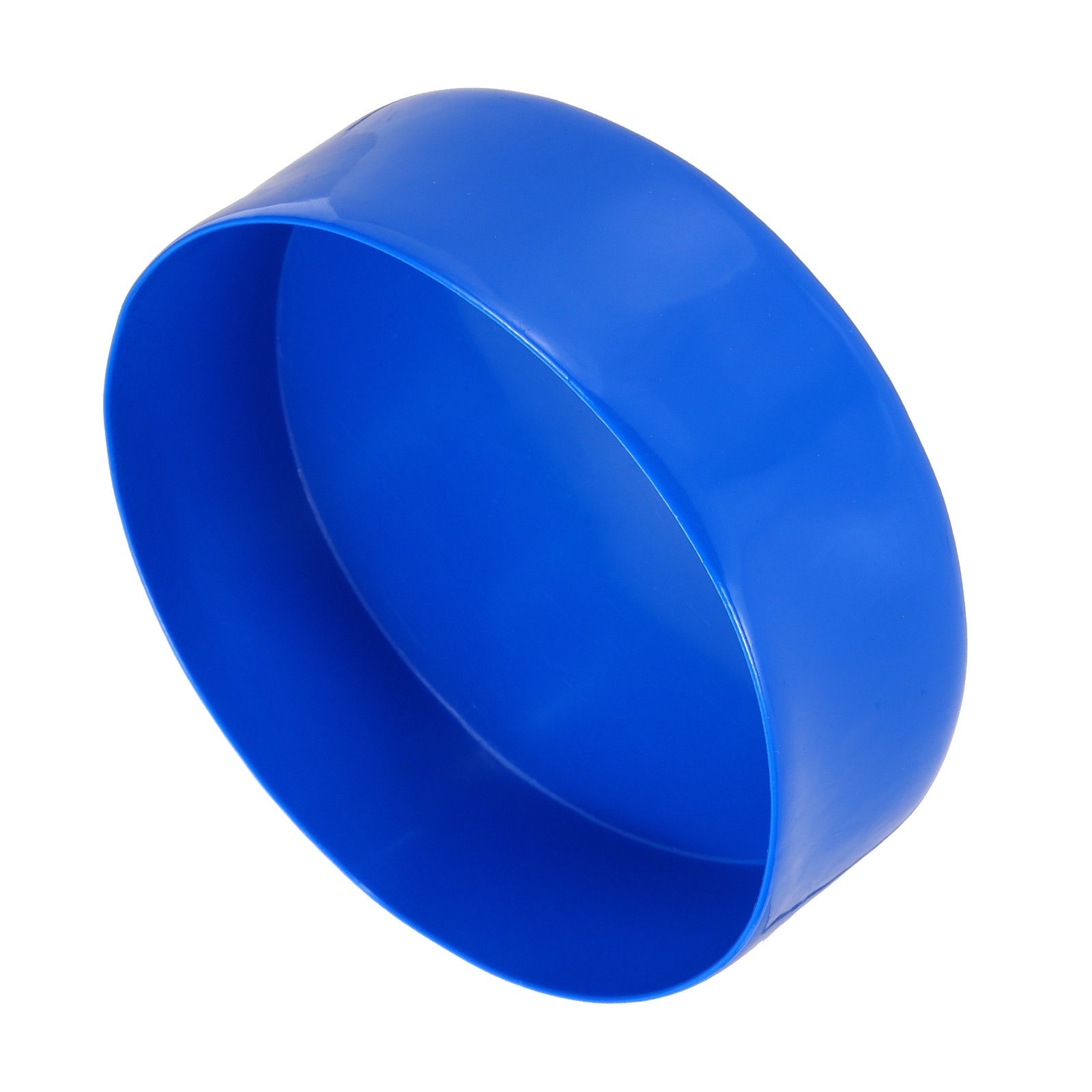 4pcs Rubber End Caps 160mm(6.3") End Cap Screw Thread Protectors Blue