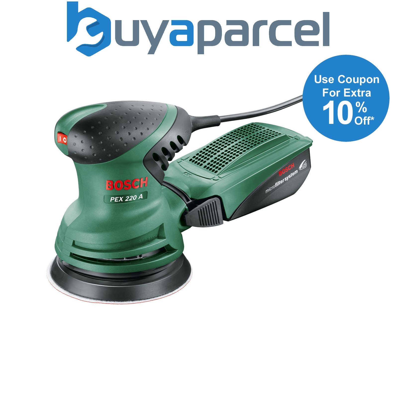 Bosch Random Orbit Sander PEX 220 A Carton box 0603378070