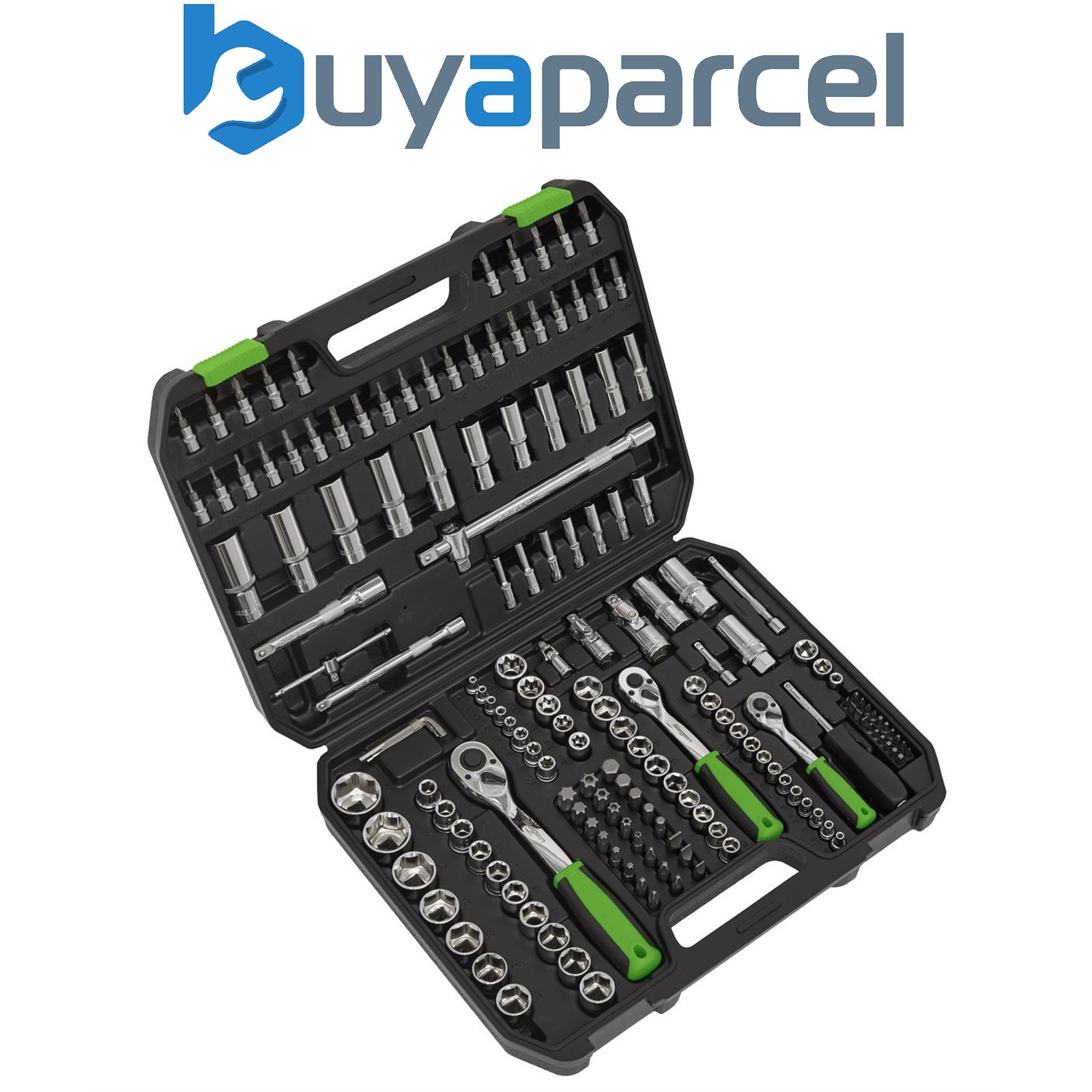 Sealey S01211 Siegen Socket Set 1/4", 3/8" & 1/2"Sq Drive 171pc