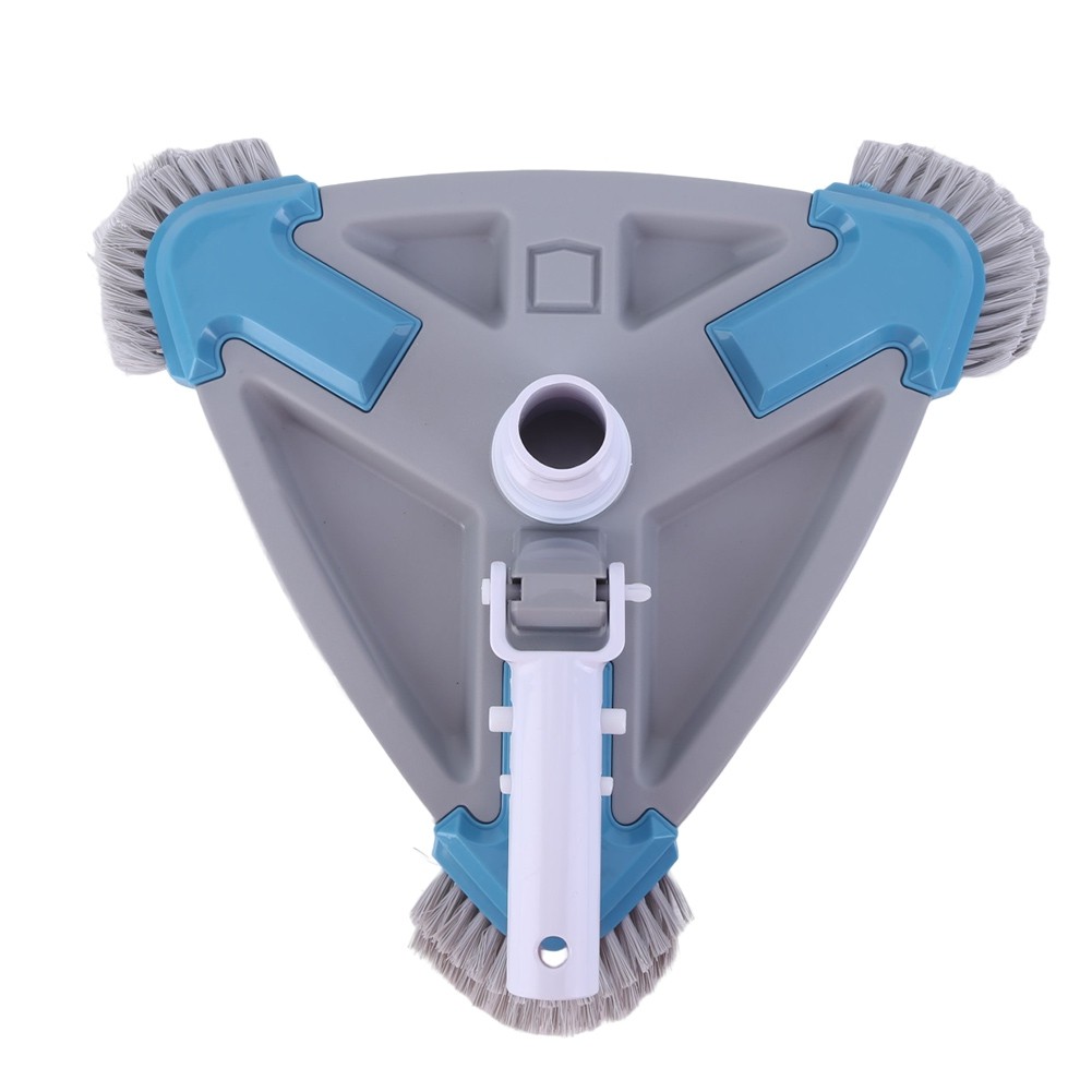 Pool Vacuum Head Triangle Shape Vacuum Head Brush Cleaner Suction Head9778
