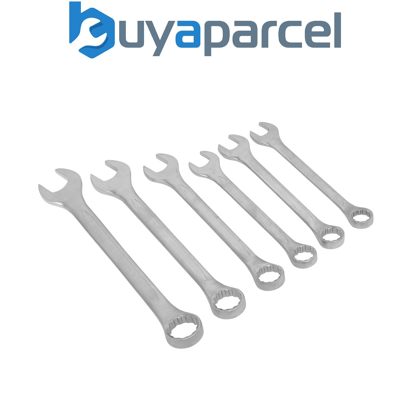Sealey AK63259 Premier Jumbo Combination Spanner Set 6pc