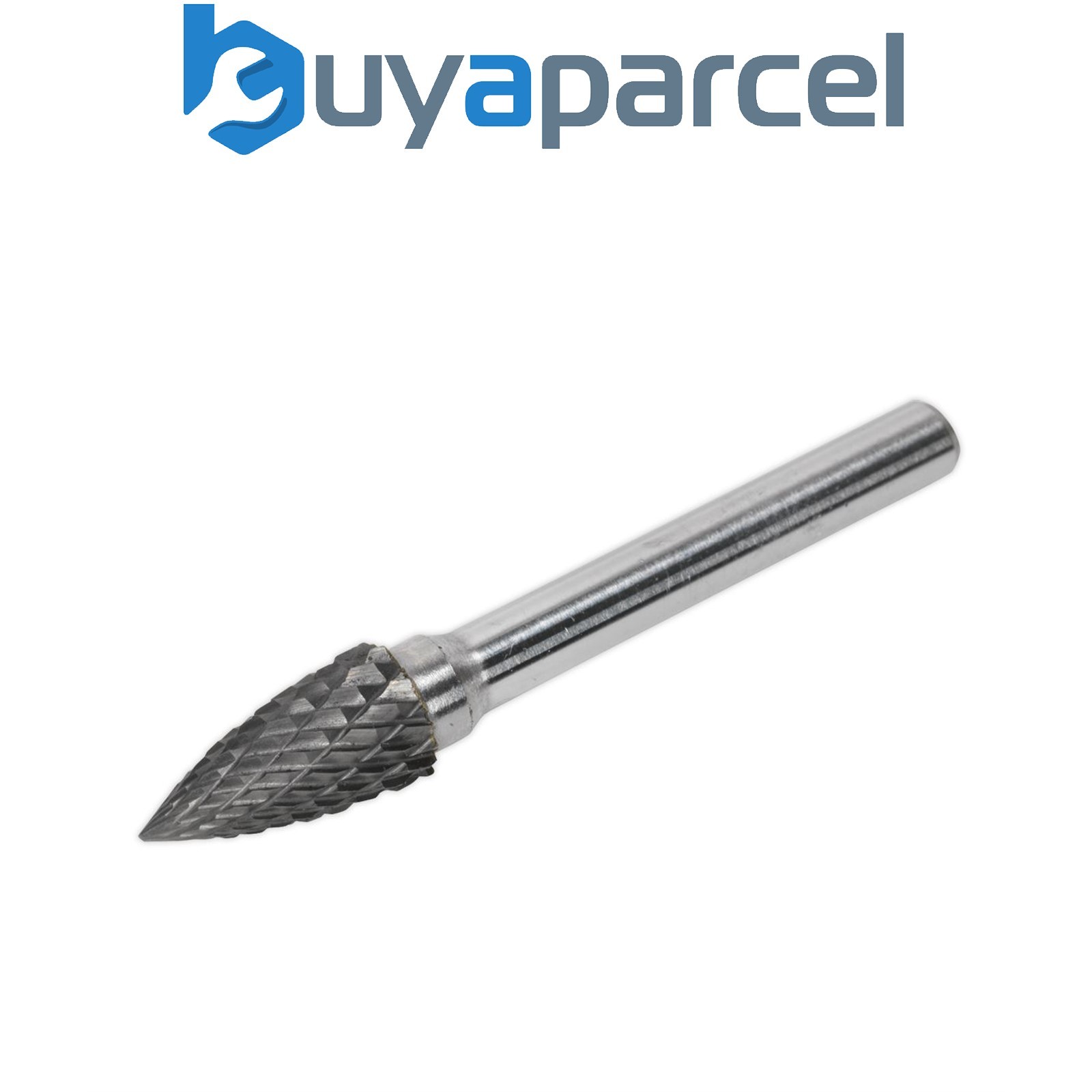 Sealey SDB03 Arc Pointed Nose Tungsten Carbide Rotary Burr 10mm