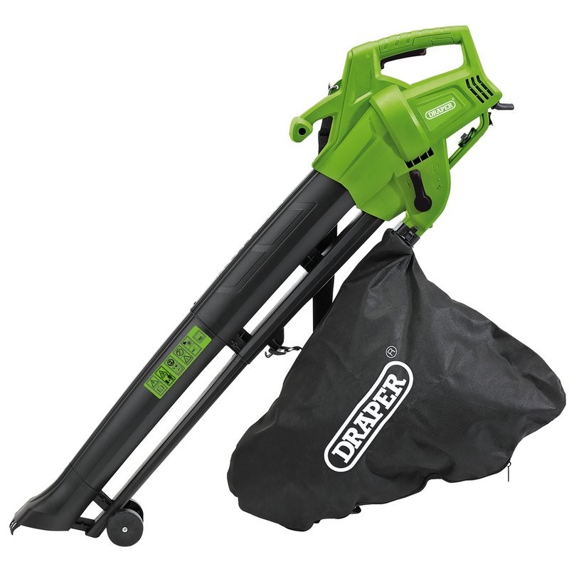 Draper Garden Vacuum Leaf Blower and Mulcher 3000W Grass Blower 230V 94794