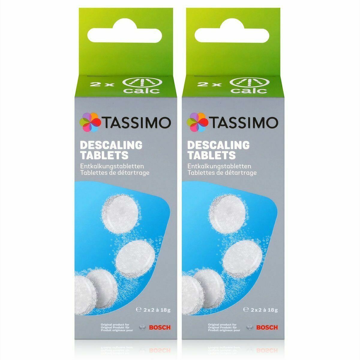 Tassimo Descaling Tablets with 16 Tablets for 8 Descaling Processes BSH311530