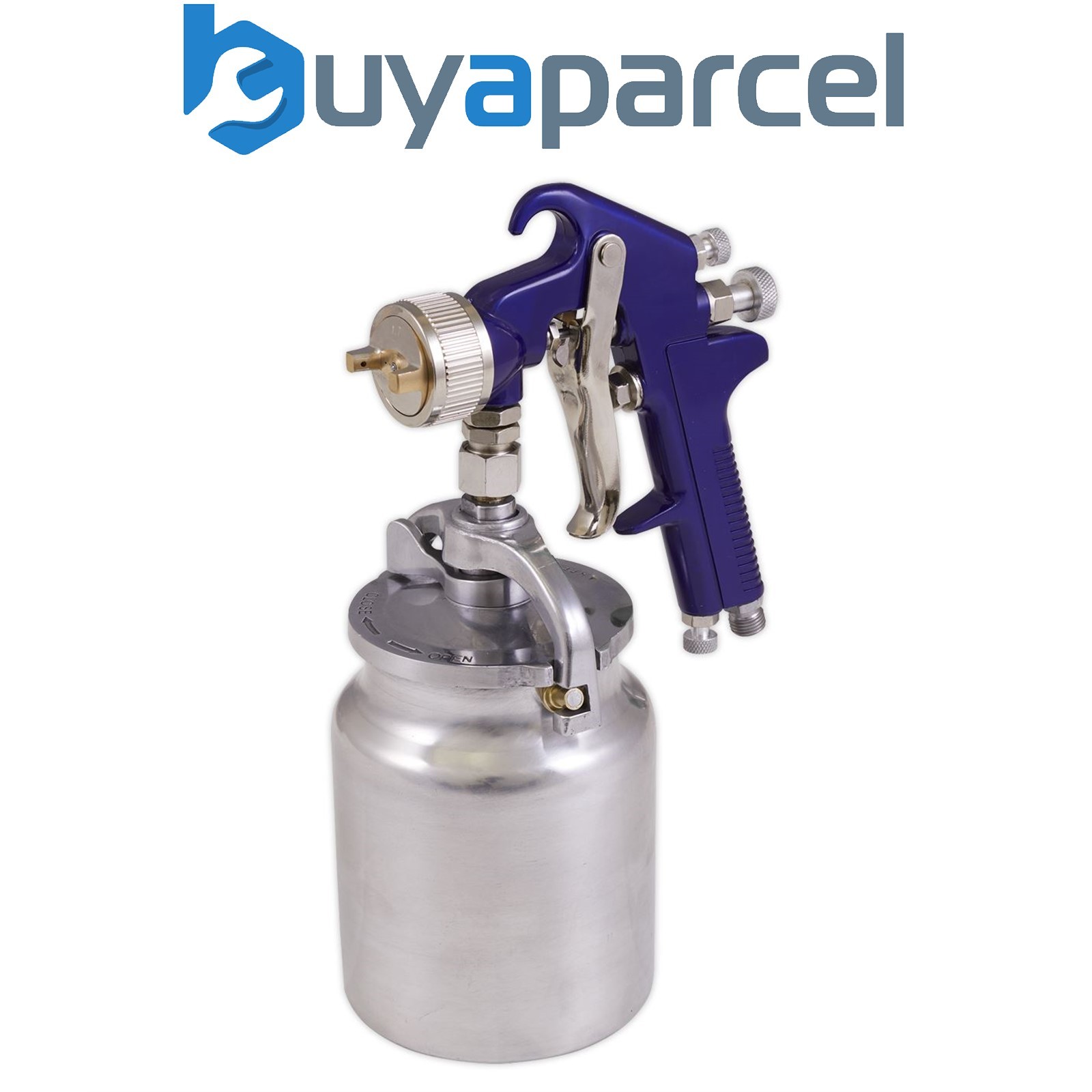Sealey S717 Suction Feed Spray Gun 1.7mm Set-Up