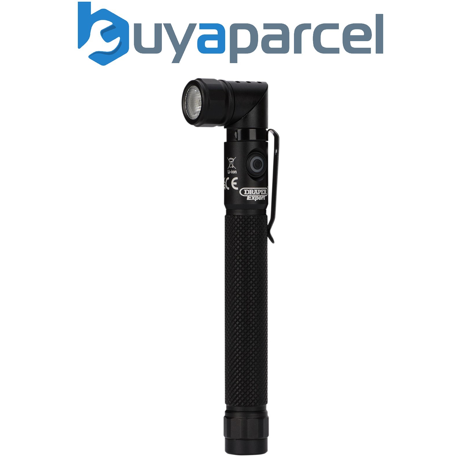 Draper 30986 Draper Expert SMD LED USB Rechargeable 90 Adjustable Torch, 3.5W, 3