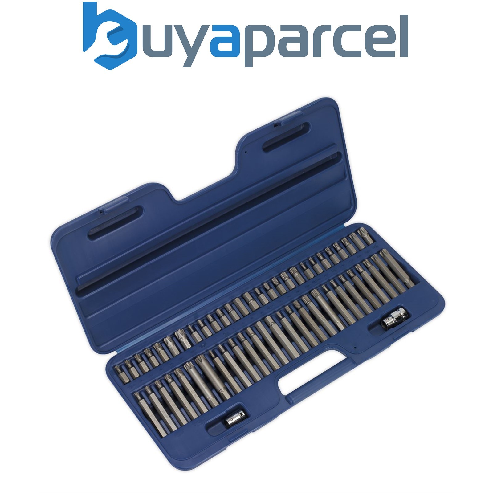 Sealey AK21956 Premier Security TRX-Star*/Hex/Ribe/Spline Bit Set 3/8" & 1/2"Sq