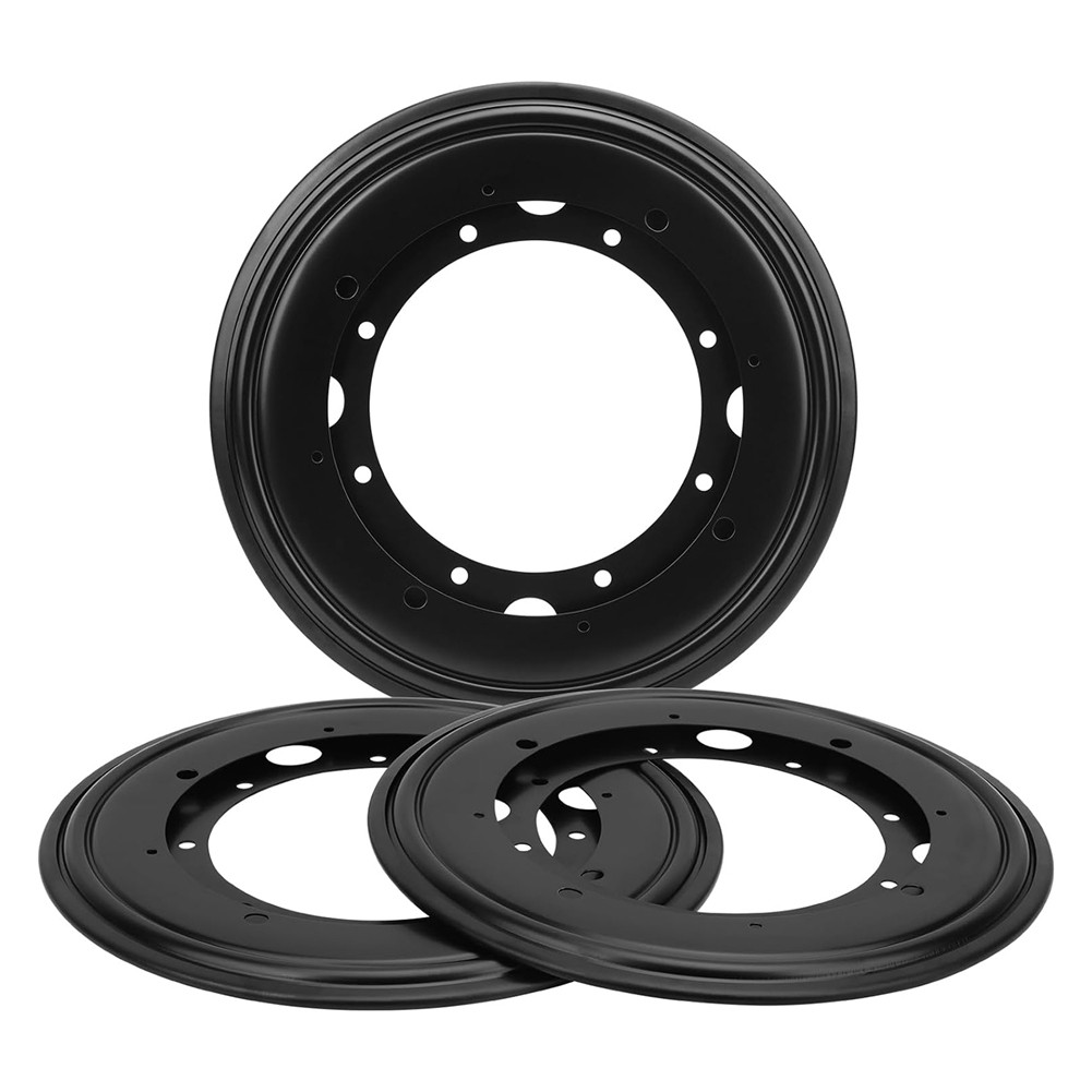 3Pack 9in Round LazySusan Turntable Bearing Plate, Rotating Swivel Plate,8686