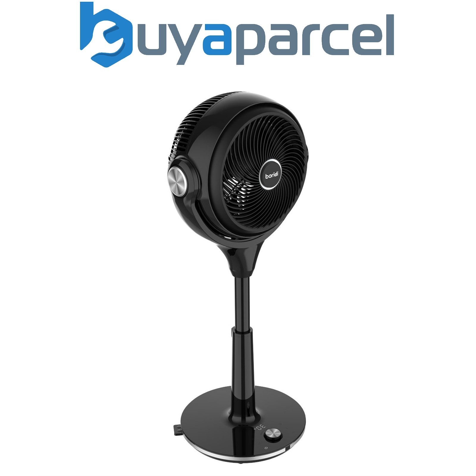 Sealey DH143 Baridi Pedestal Fan with Remote Control 10" - Black
