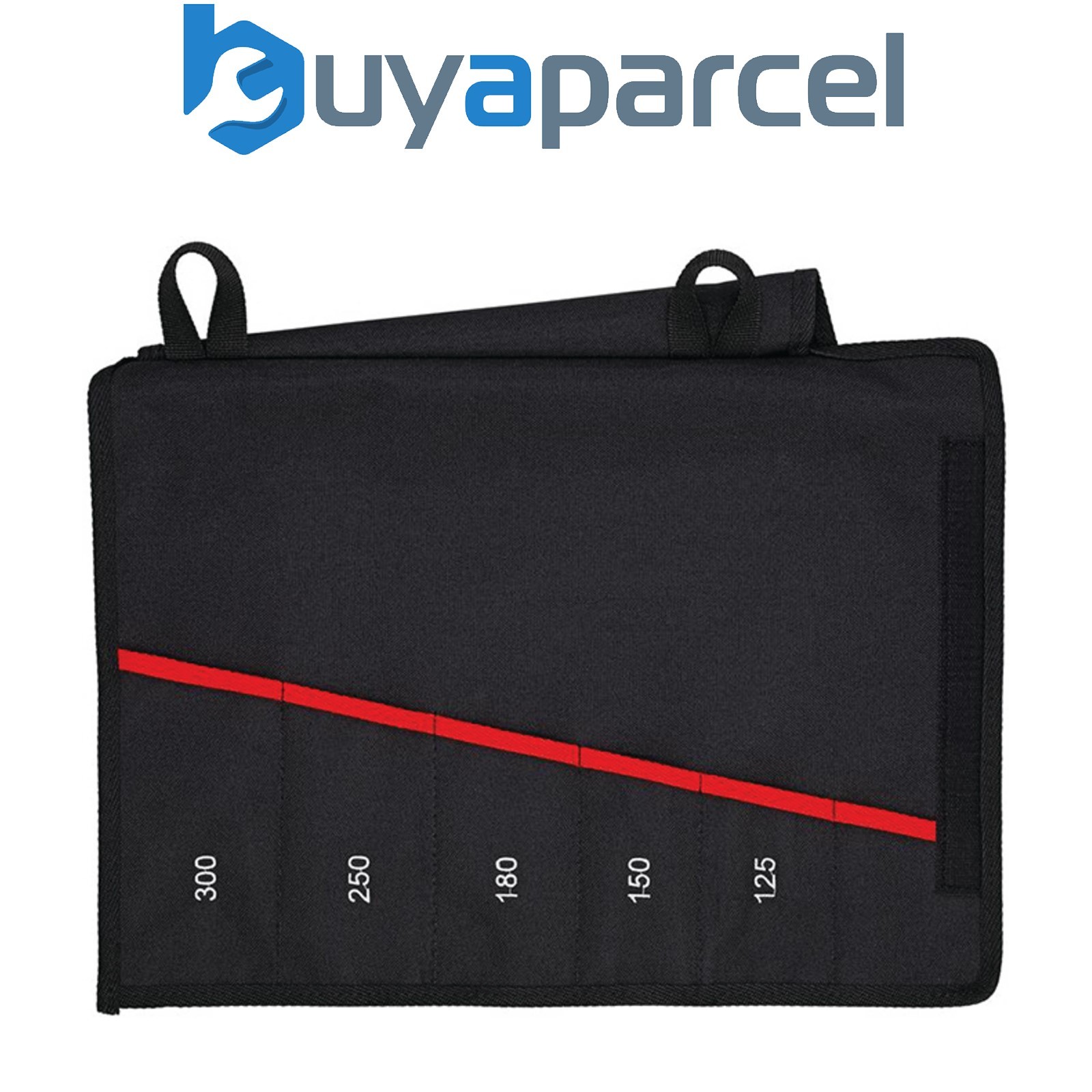 Draper 99447 KNIPEX 00 19 55 S4 LE Roll-Up Case for Pliers Wrenches, 6 Compartme