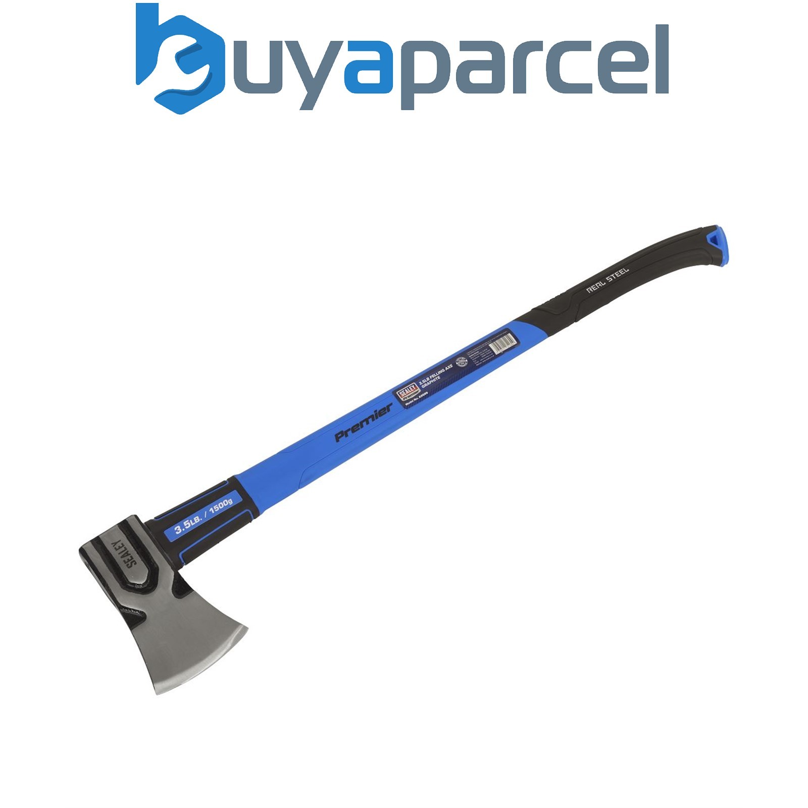 Sealey AXG99 Premier Felling Axe with Fibreglass Shaft 3.5lb