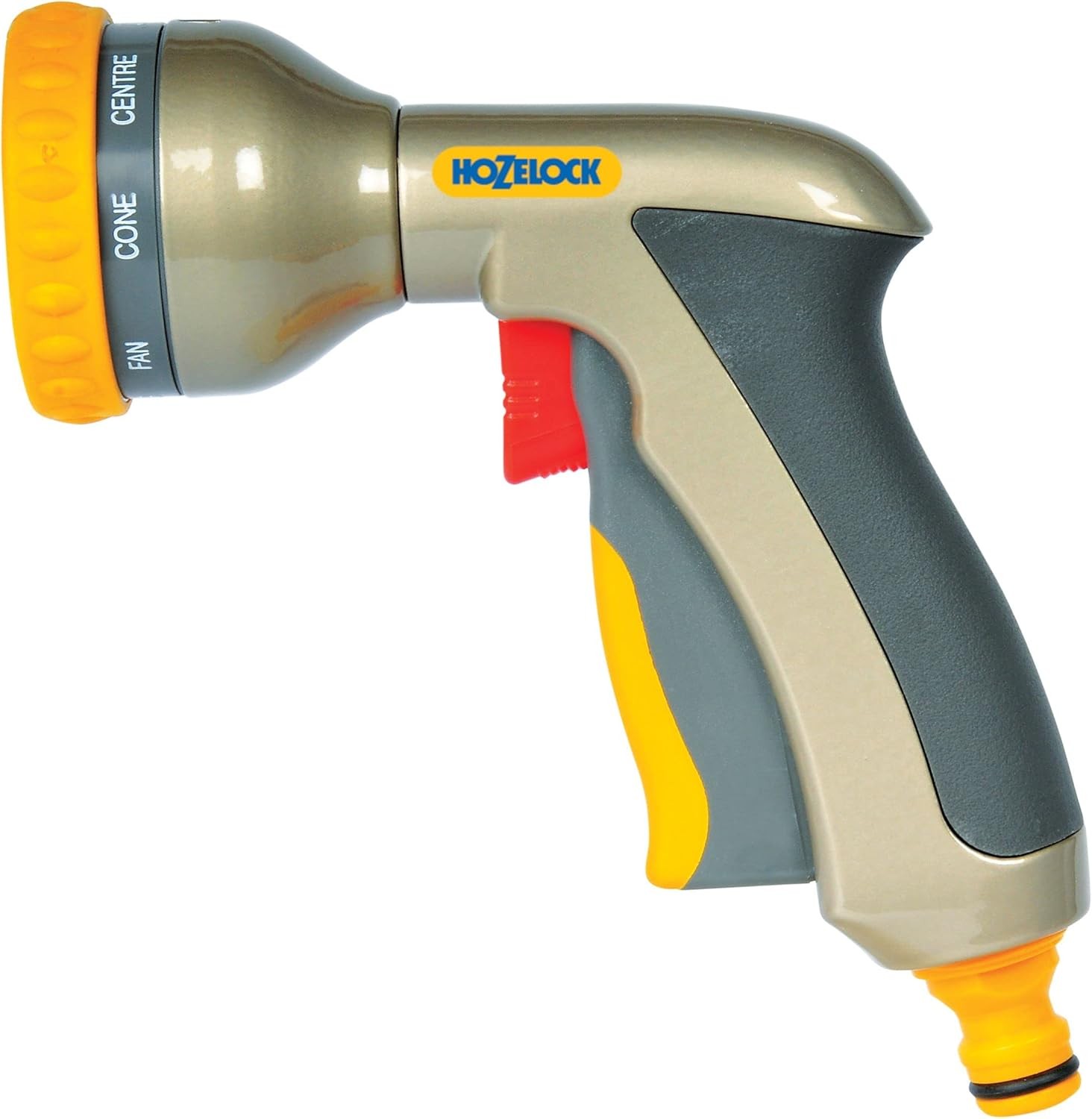 HOZELOCK - Multi-Jet Spray Gun Plus : Ergonomic, Extremely Compact Metal Multi-