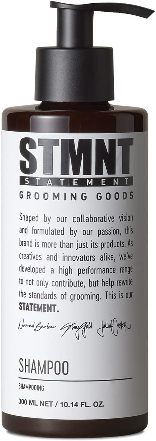 STMNT Grooming Goods Shampoo 300ml | SLS/SLES Sulfates Free | Activated Charcoa