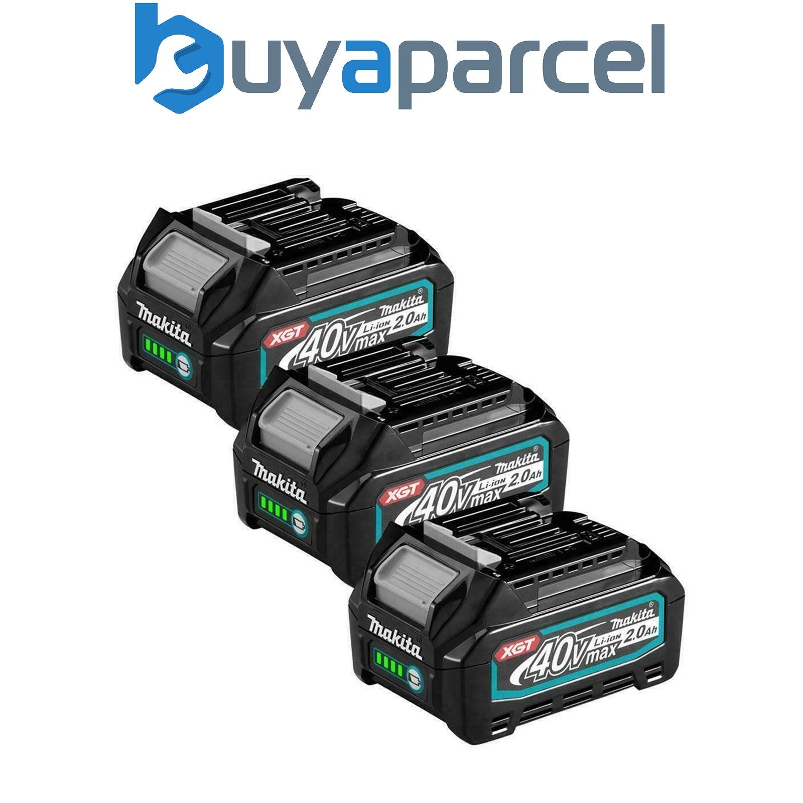 Makita BL4020 191B29-0 40V Max Lithium Ion Li-ion 2.0Ah XGT Battery 2ah X 3