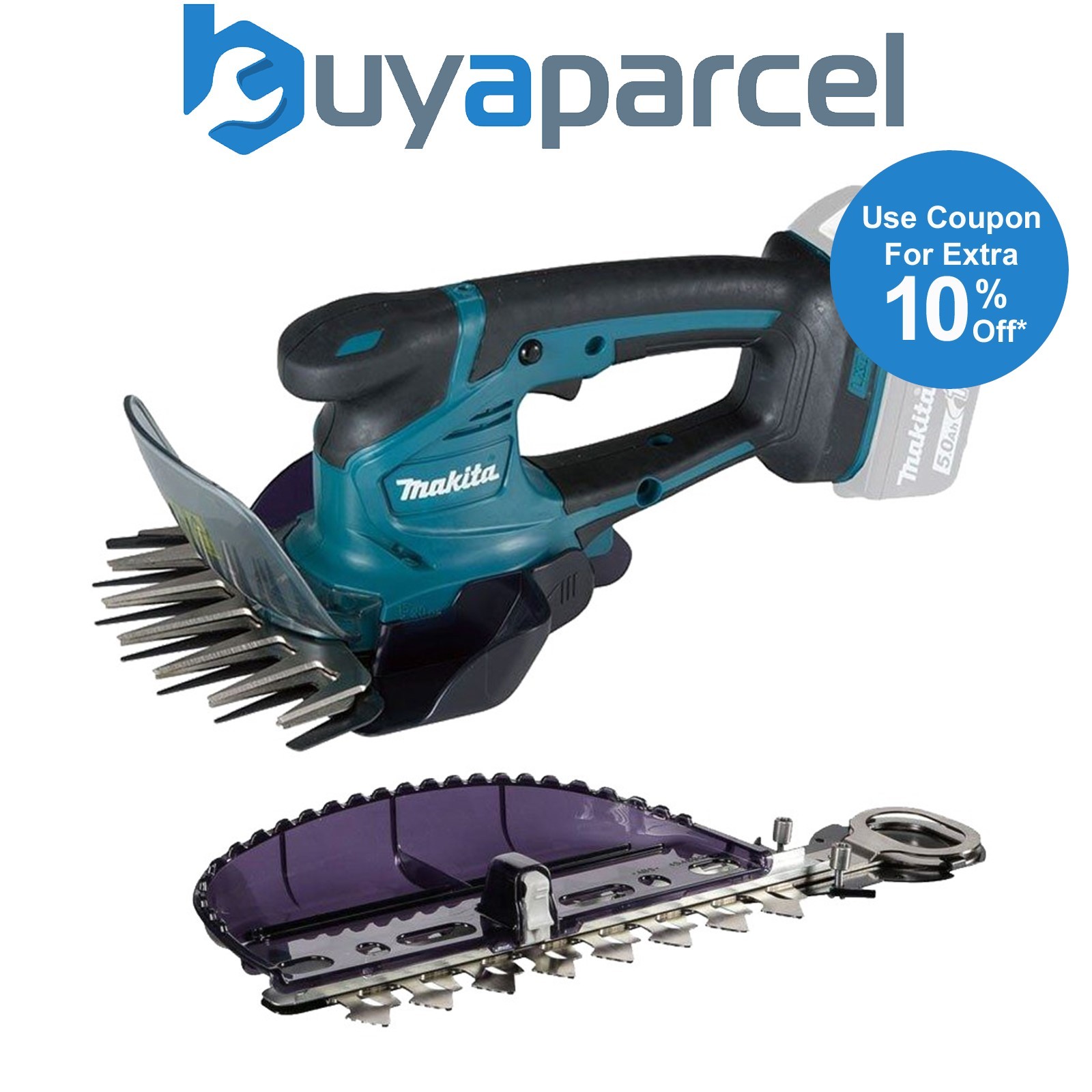 Makita DUM604ZX 18v Li-Ion Cordless Garden Pruner Hedge Cutter Grass Shear BARE