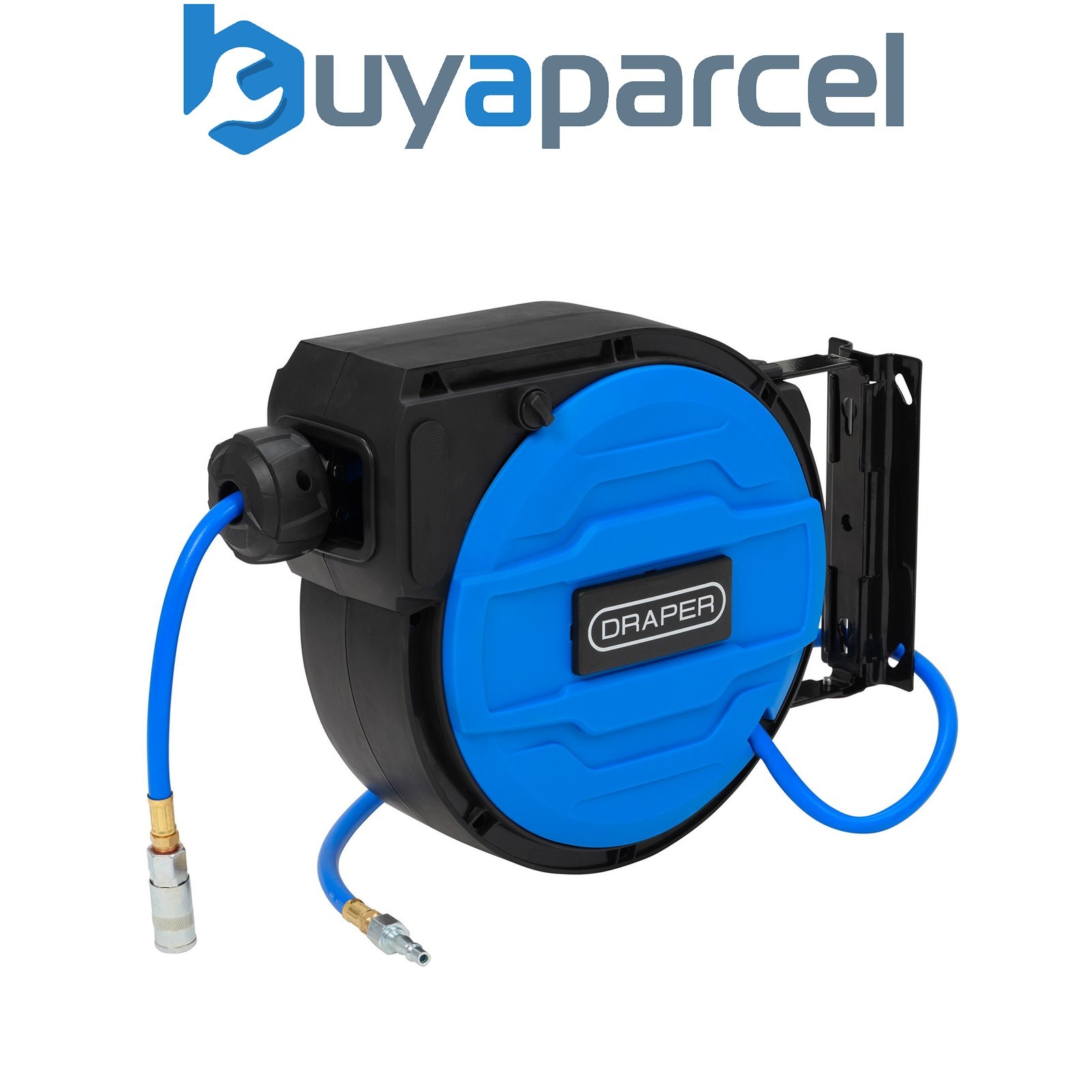 Draper 29662 Retractable Air Hose Reel, 1/4", 12m