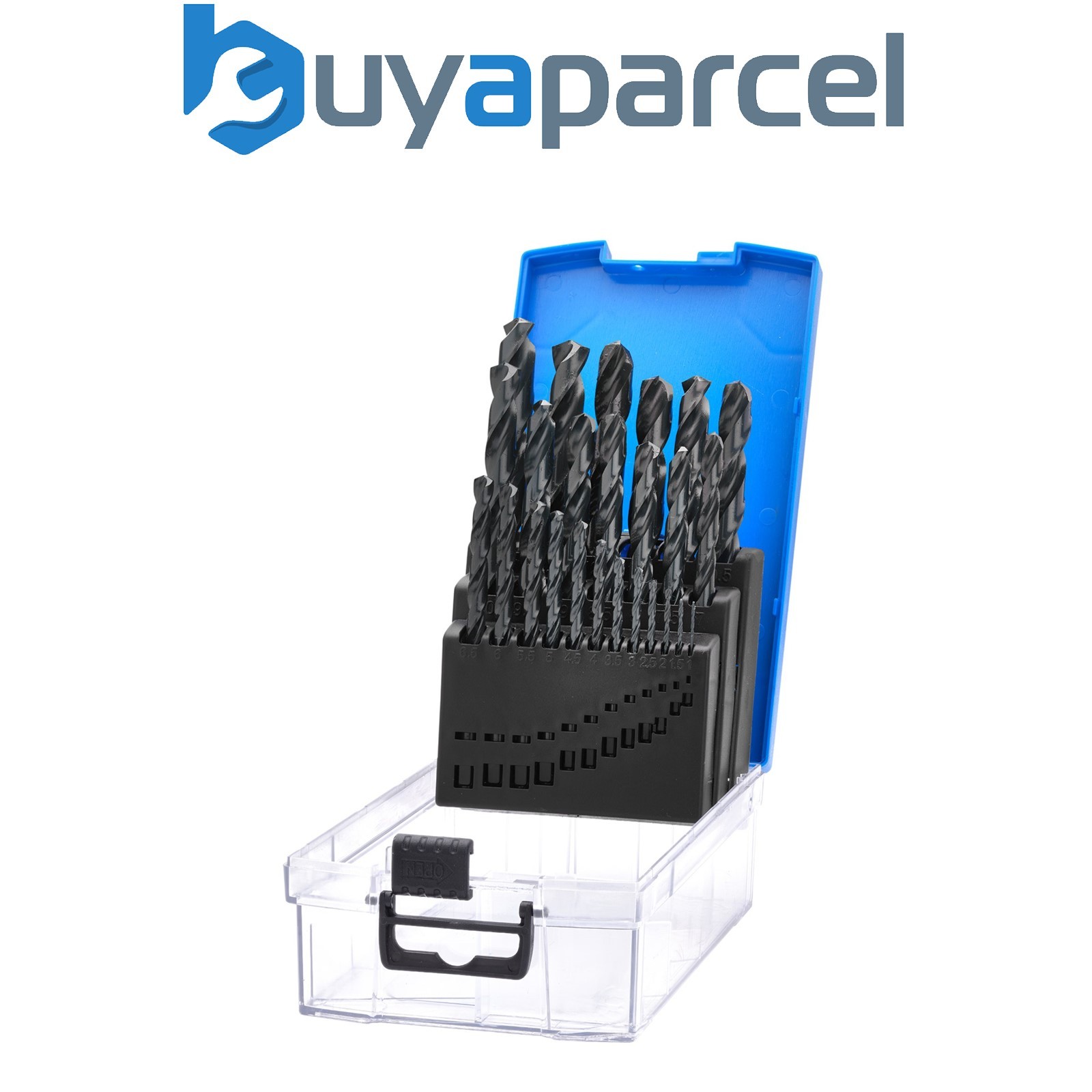 Draper 08853 Black HSS Drill Bit Set (25 Piece)