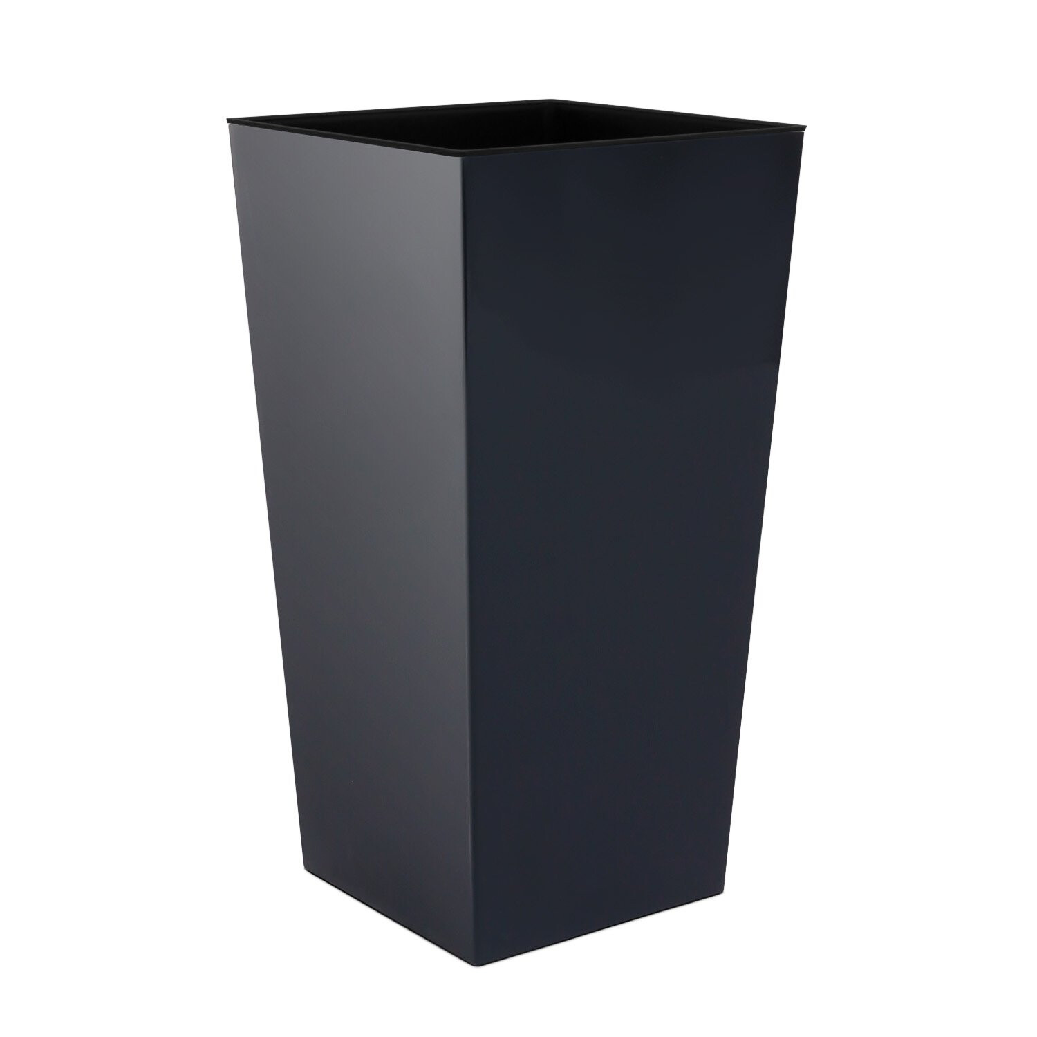Planter Prosperplast Urbi Square Anthracite Insert DURS300-S433