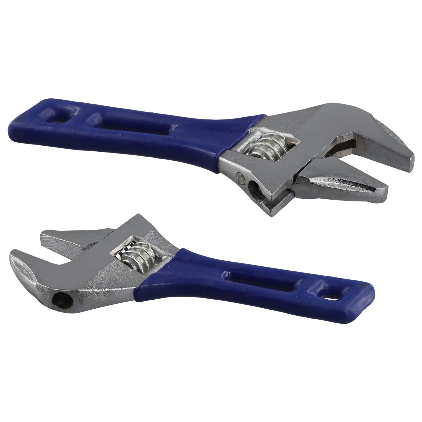 2PCS Universal Adjustable Wrench Opening Short Handle Multifunctional 9741