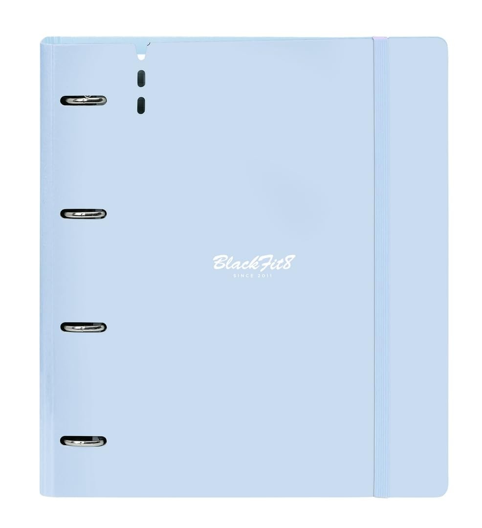 Safta BLACKFIT8 COOL - Carpeblock with 4 Rings of 35 mm, with Refill, with 100 A