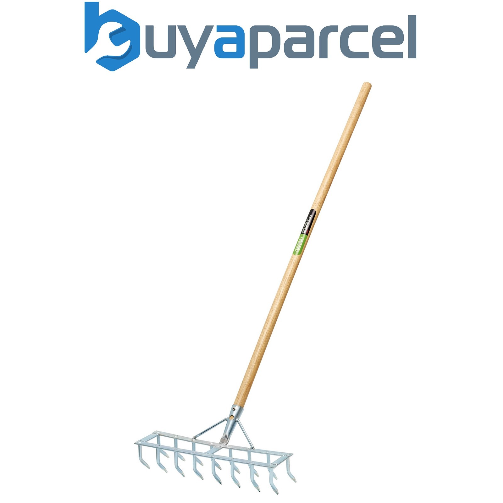 Draper 09994 Long Handled Steel Harrow Rake and Scarifier