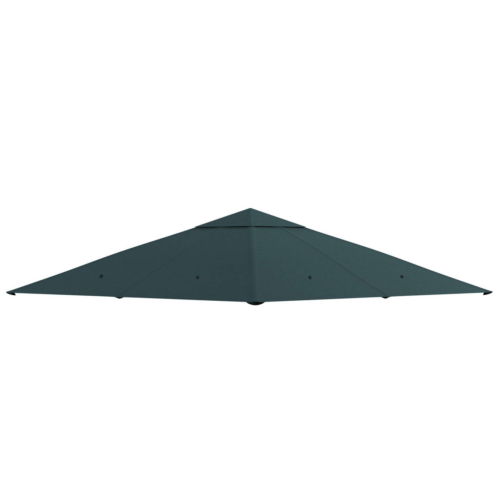 Outsunny 3 x 3 m Gazebo Canopy Replacement Cover, Gazebo Roof Replacement