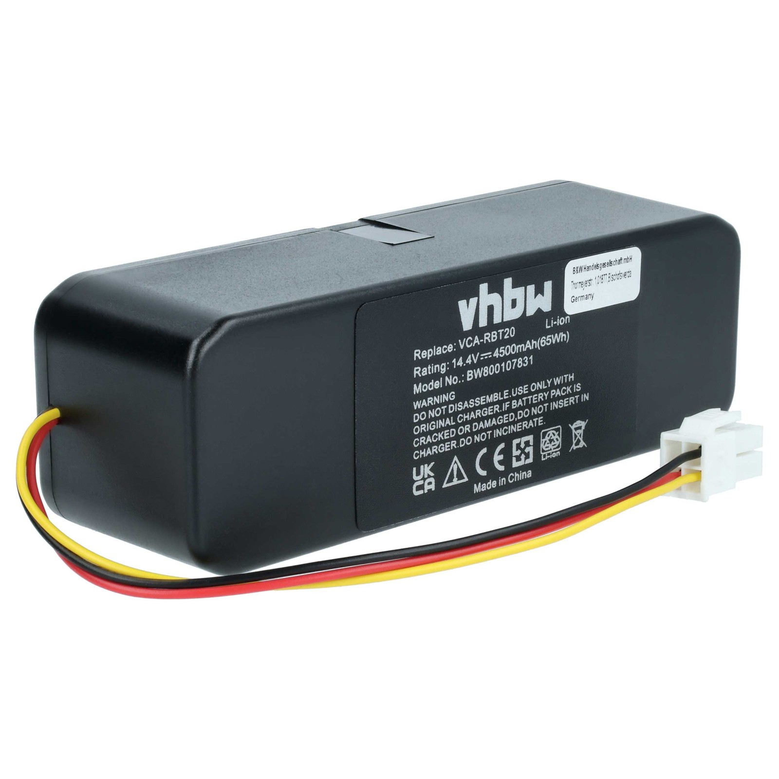 Battery for Samsung Navibot SR8824 SR8825 SR8730 SR8750 Light 4500mAh 14.4V