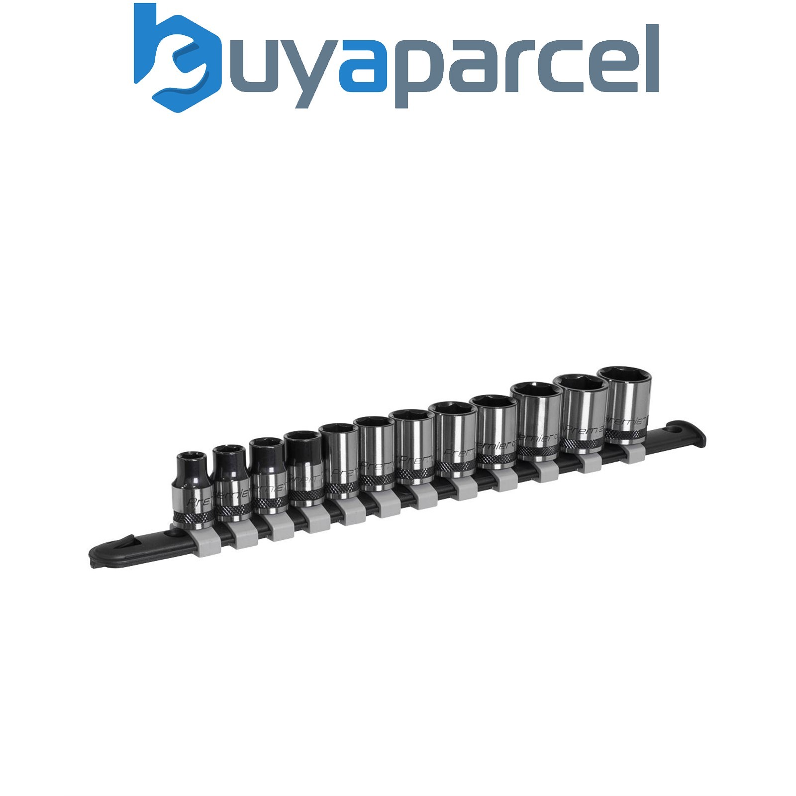 Sealey AK7992 Premier Black Socket Set 3/8"Sq Drive 12pc