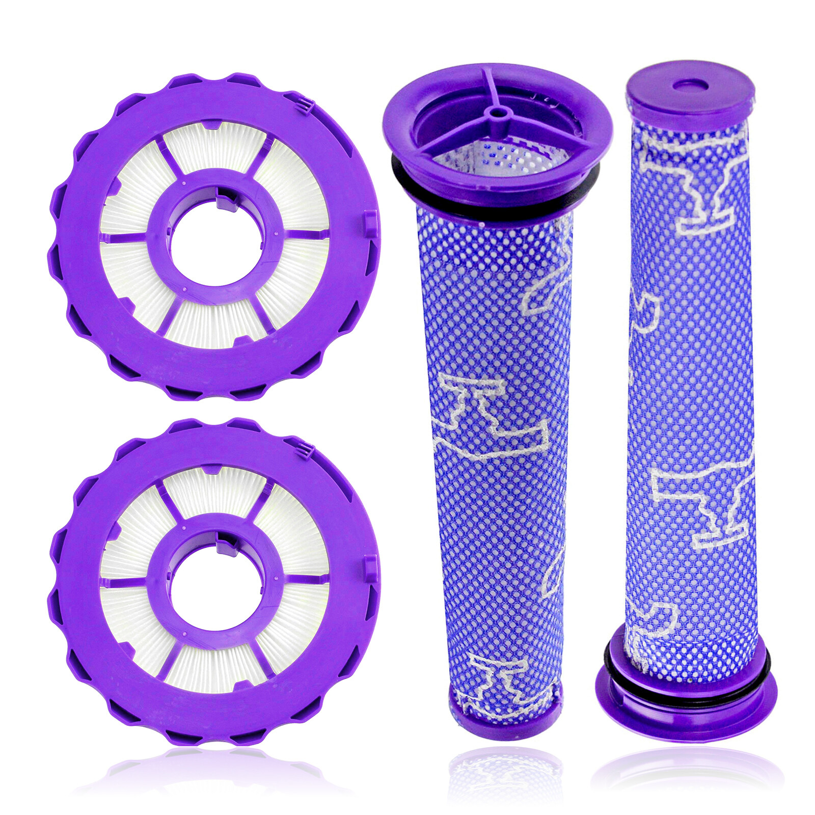 Washable Pre Post Motor Filters for Dyson DC40 Animal Multi Floor Vacuum HEPA