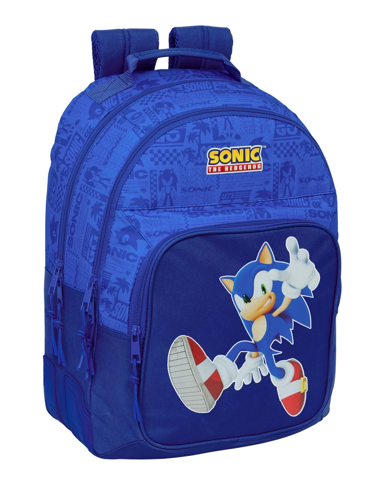 SONIC – Children's School Backpack, Ideal for Children of Different Ages, Comfor