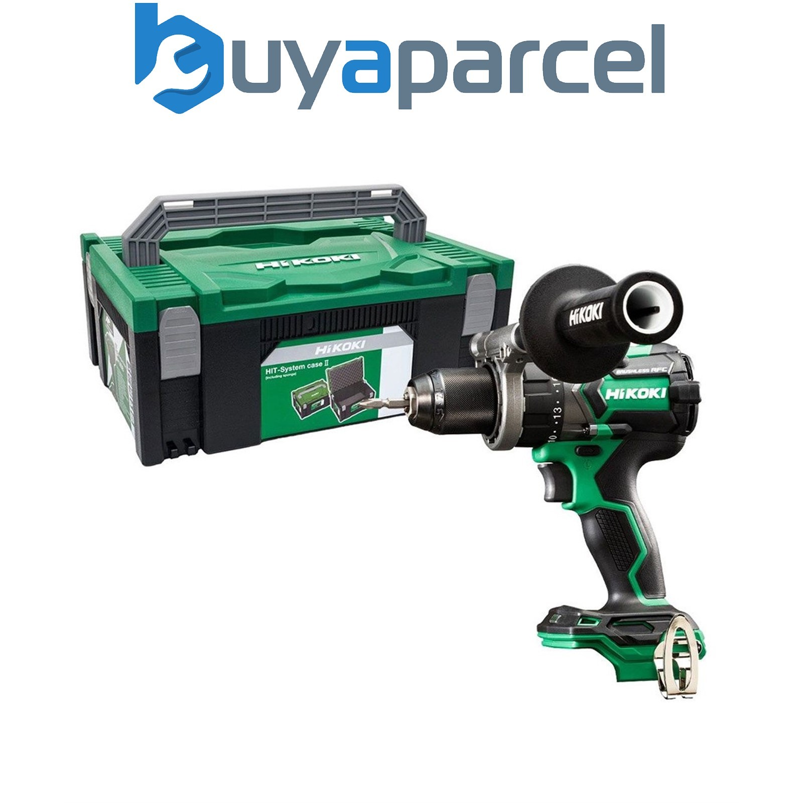 HiKOKI DV18DCW2Z Brushless Combi Drill 18V Cordless Multi Volt RFC 140Nm + Case