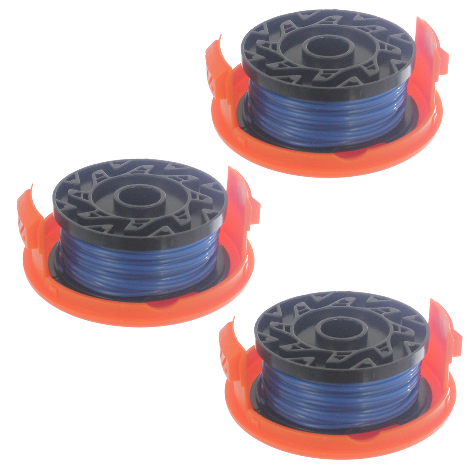 Strimmer Line & Cover x 3 for BLACK & DECKER BESTA525 BESTA528 BESTA530 BESTE630