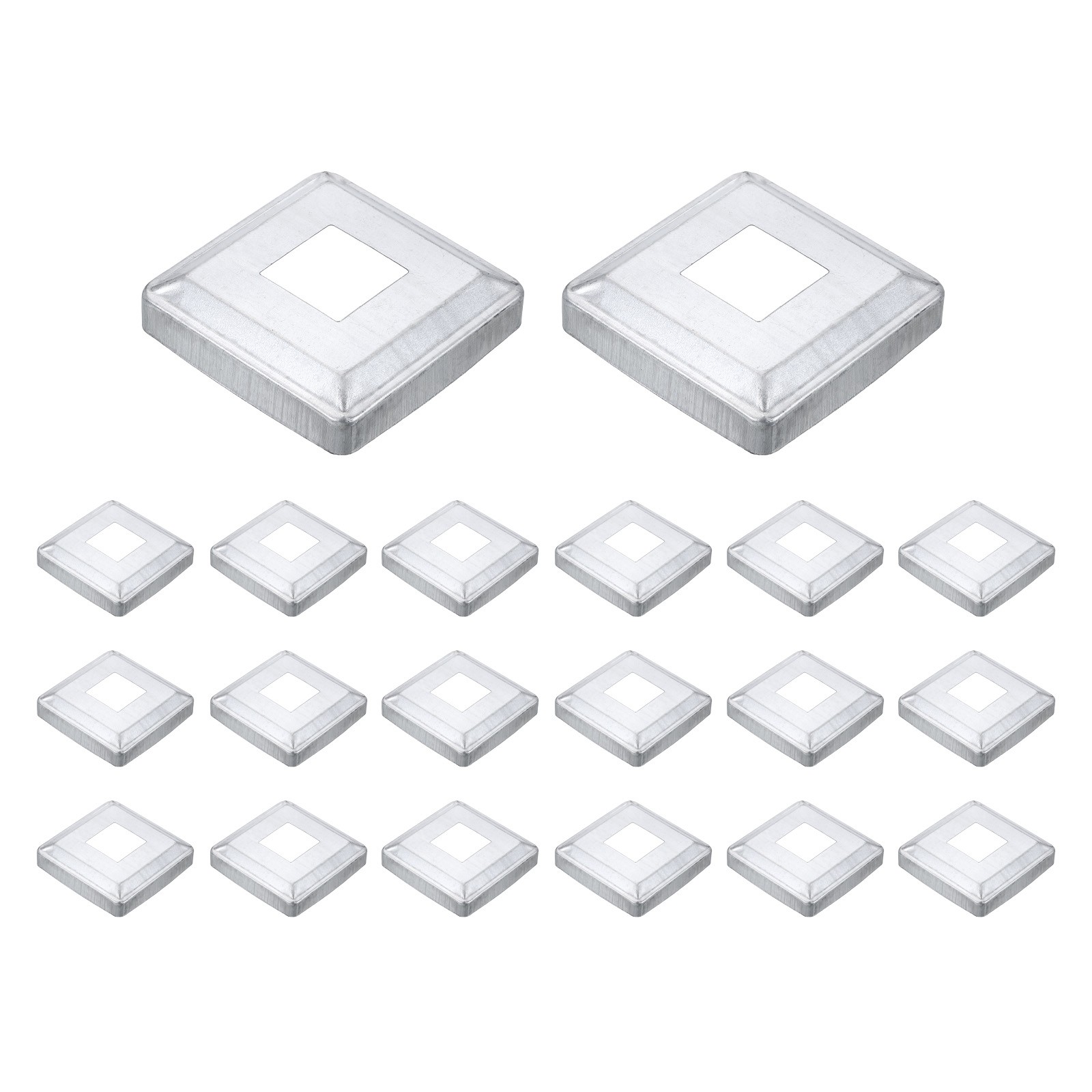 20Pcs Post Base Cover, 3.25x3.25 Integral Style Post Skirt Column Wrap(1.2x1.2)