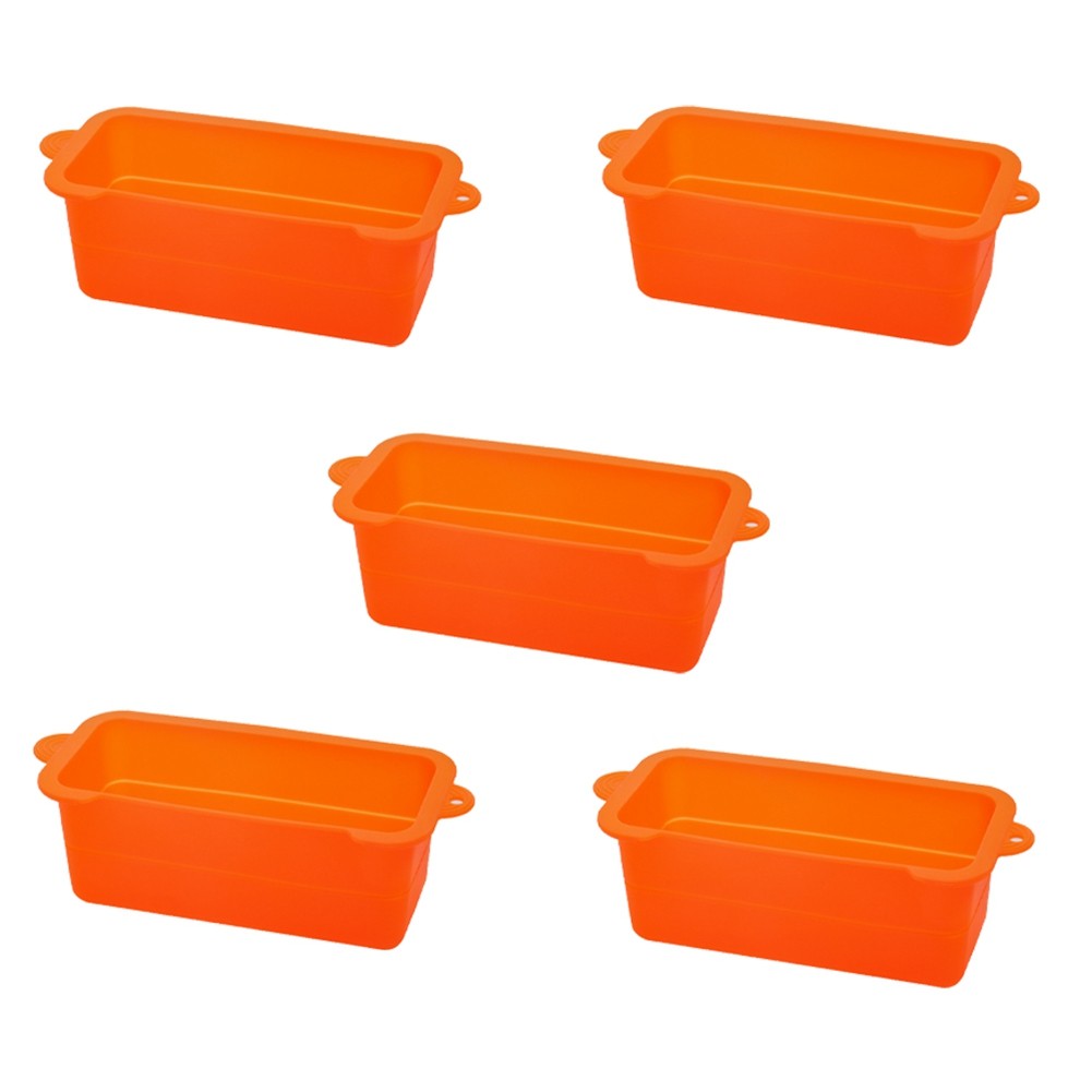 2X(Orange Silicone Grease Cup Liner, Reusable Grease Catcher Cup Liner BBQ4740