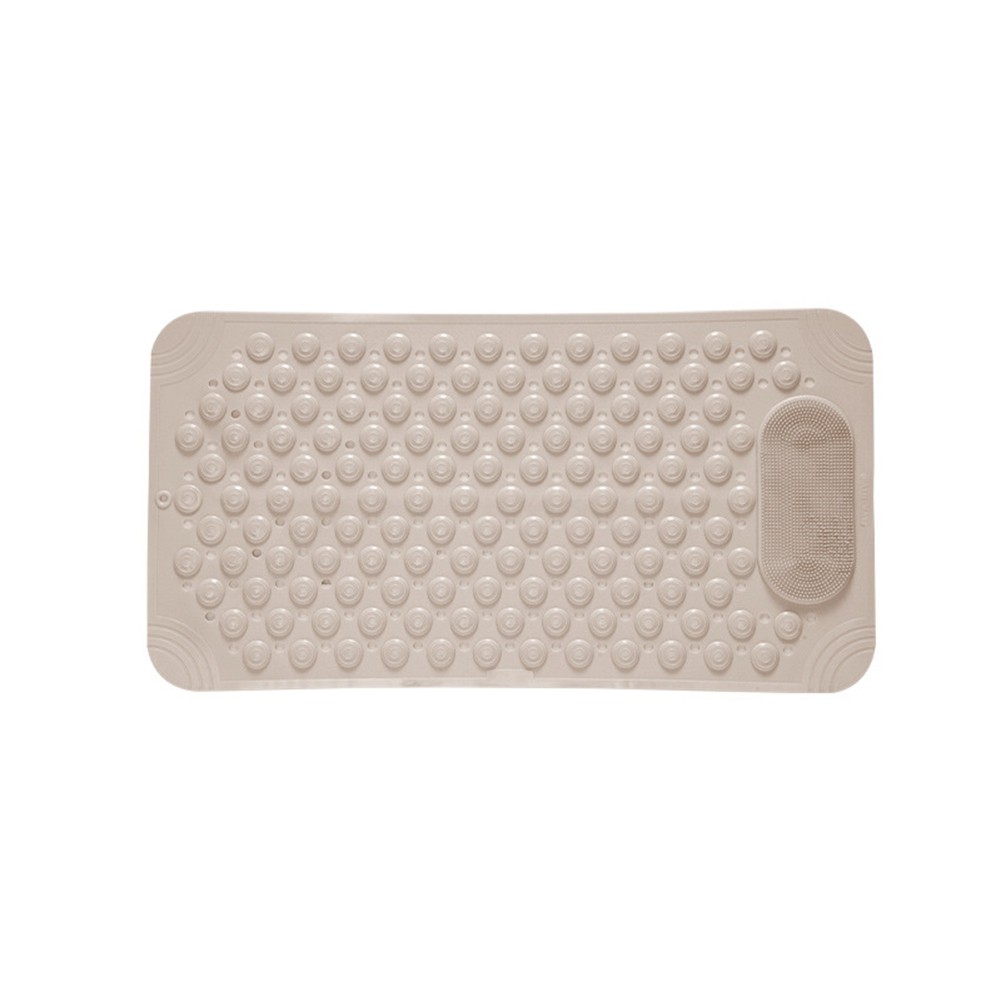 1 Pcs Bathroom Mat Toilet Hallway Non-Slip Doormat Washable Brown Q6Z83892