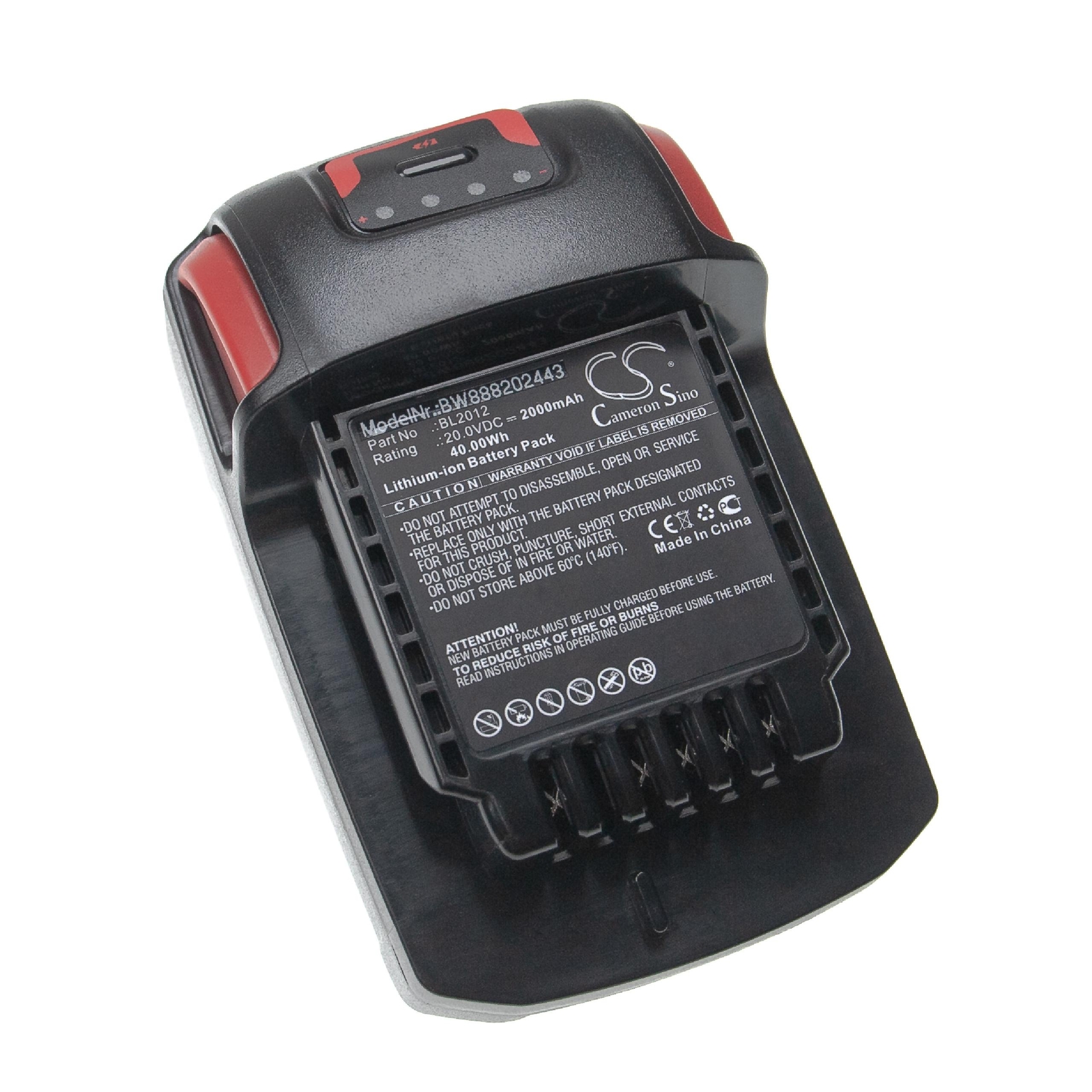 Battery for Ingersoll Rand R3150 L5110 W5131P R3130 W5111 W5130 IRW7150-K2 20V