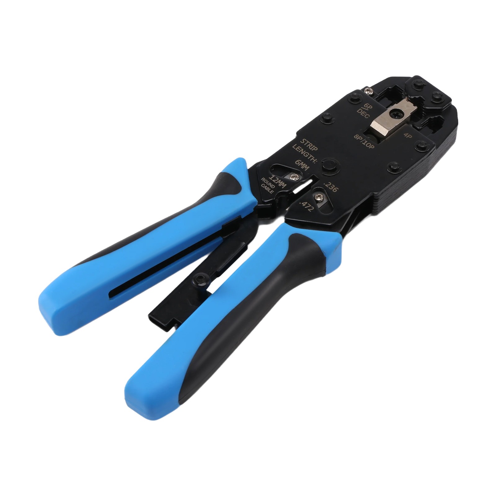 RJ45 Crimper 10P 8P 6P 4P Crimping Tools Stripper for RJ45 RJ11 RJ12 RJ502744