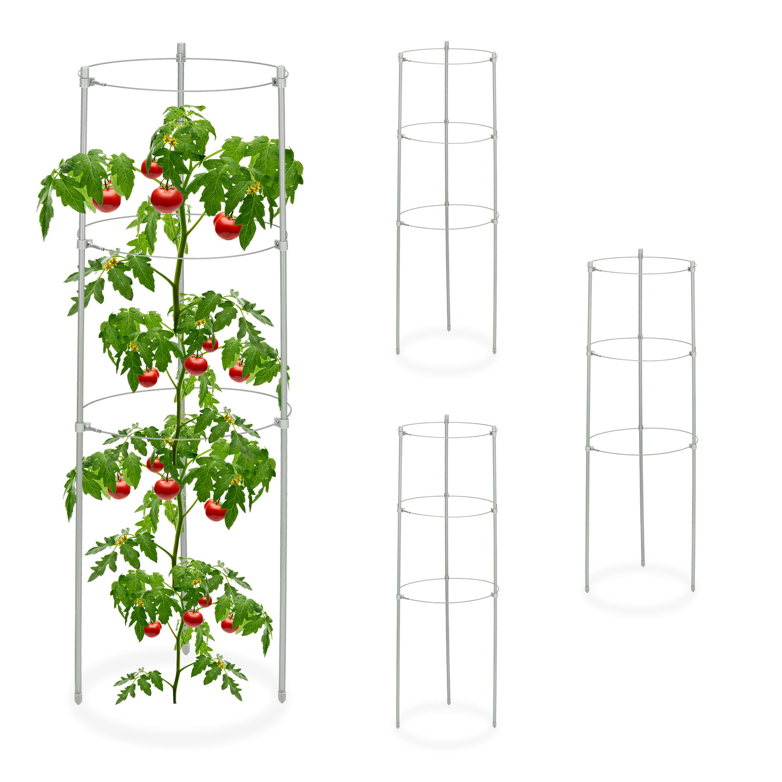 Tomato support Garden Trellis System Adjustable Lightweight Tomato Cage Set