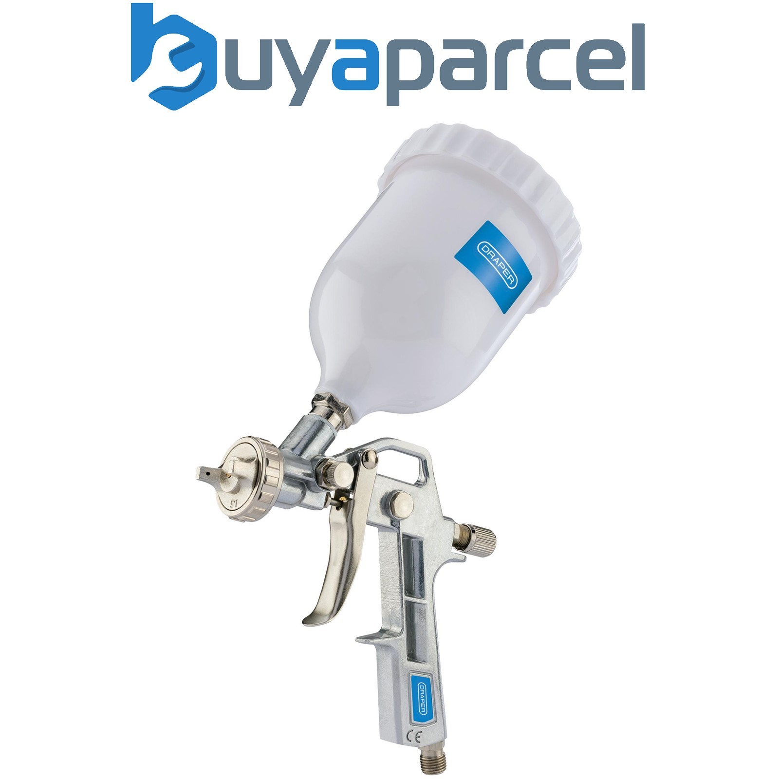 Draper 92971 Gravity Feed Air Spray Gun, 500ml