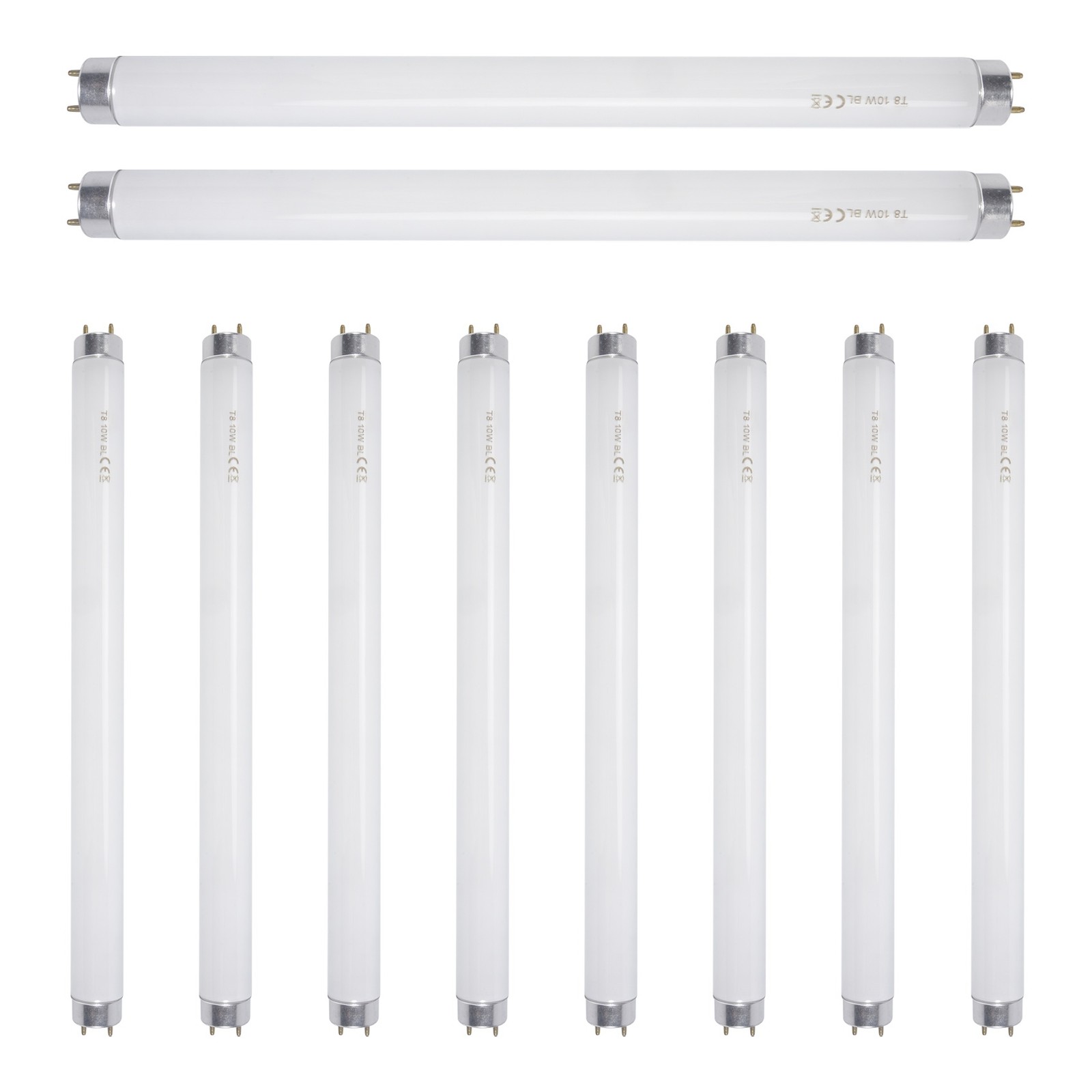 10 Pack Bug Zapper Replacement Light Bulbs 10W for 20W Indoor Bug Zapper,8454