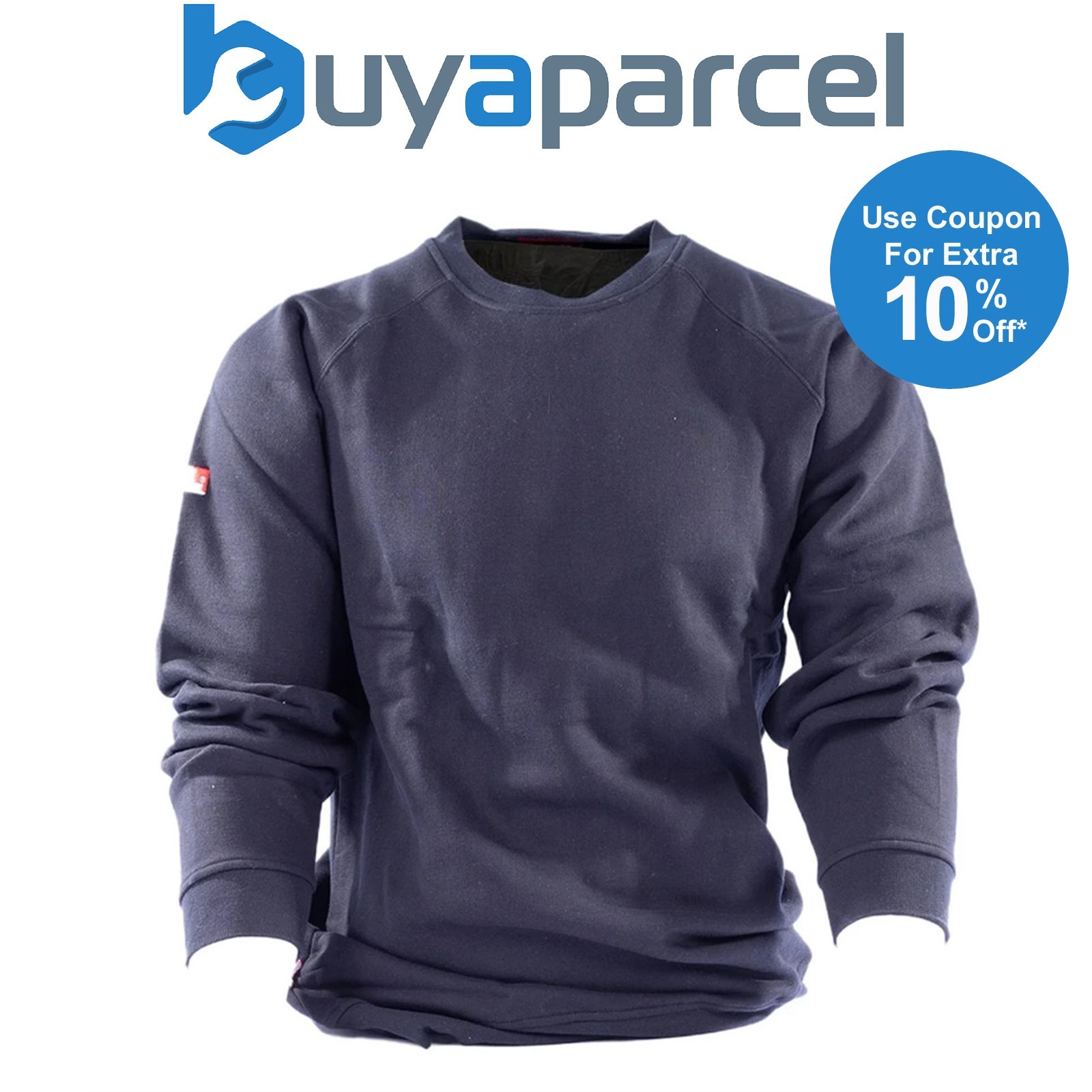 Makita 98P61-XL Comfortable Black Casual Pullover Sweatshirt Size Extra Large