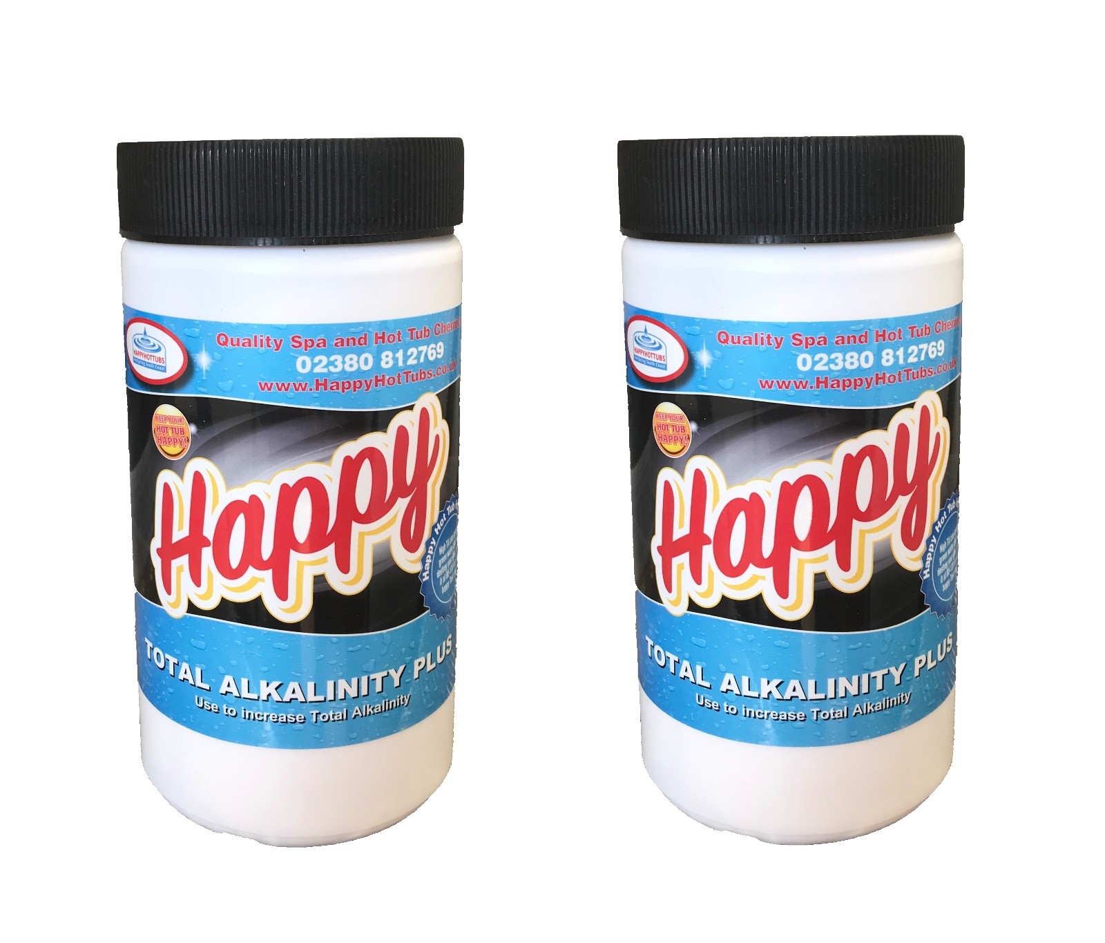 Happy Hot Tubs 2kg TA + Raiser Total Alkalinity Plus Swimming Pool Tub Spa
